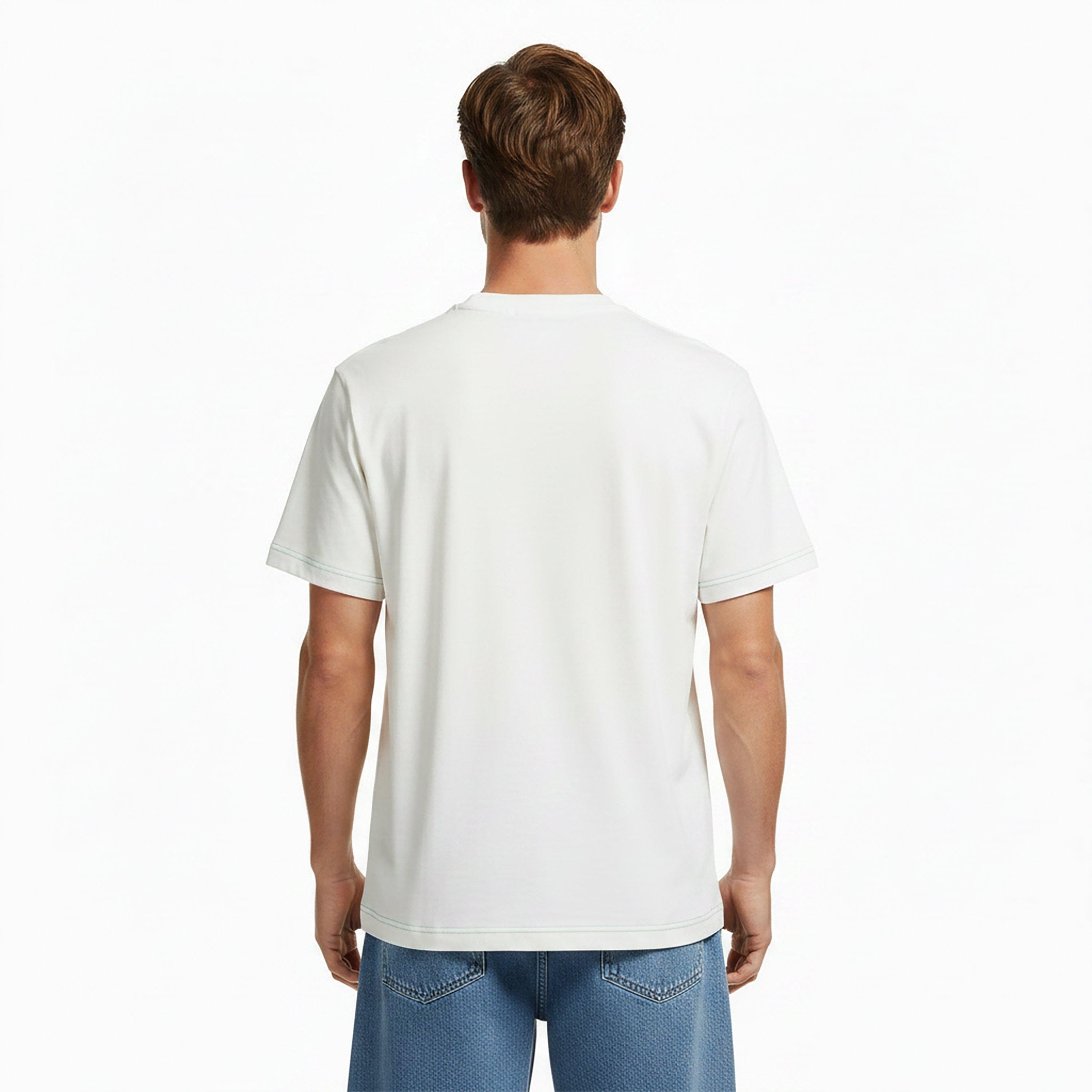 White - Replay - Men's T-Shirt - 4