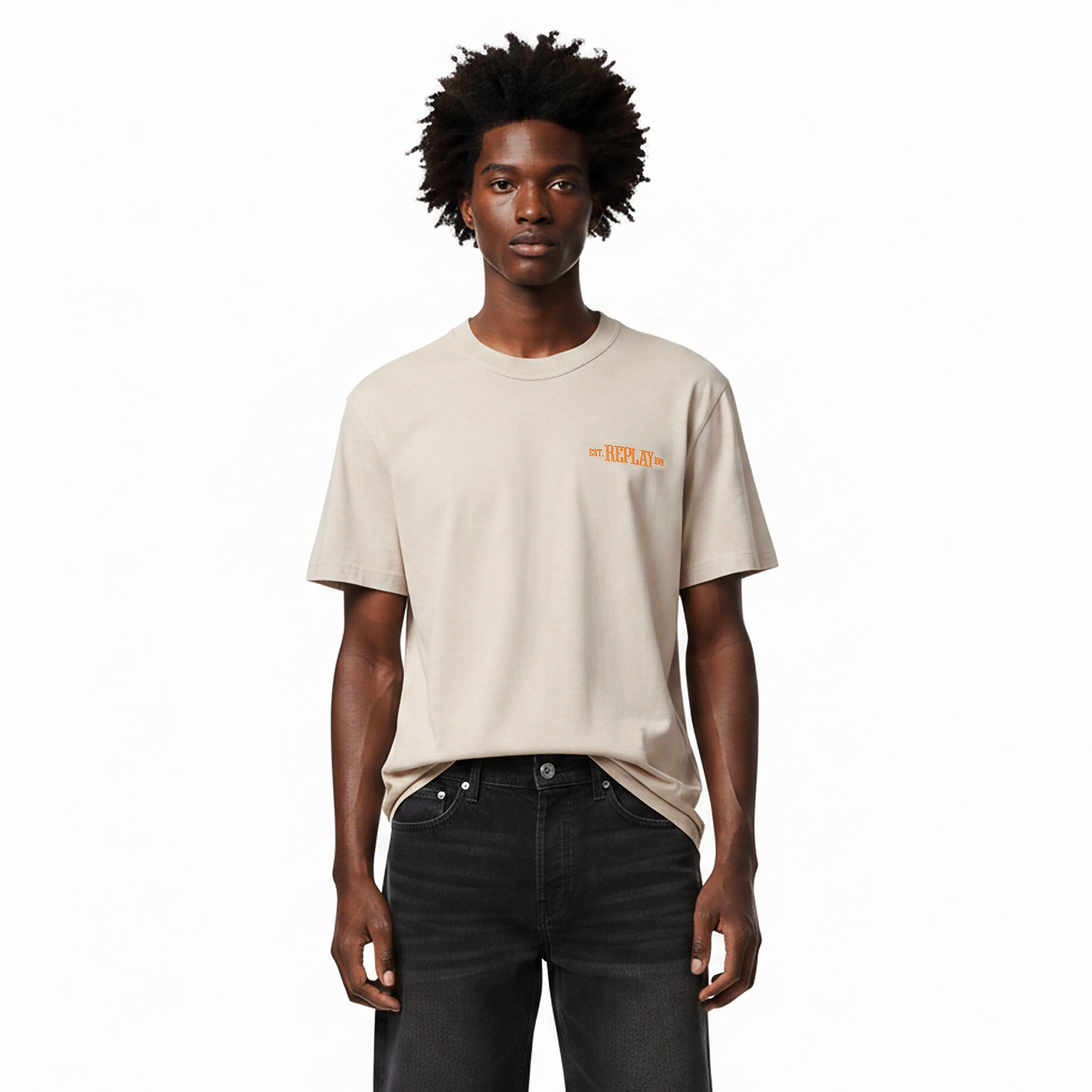 Grey - Replay - Men's T-Shirt - 3