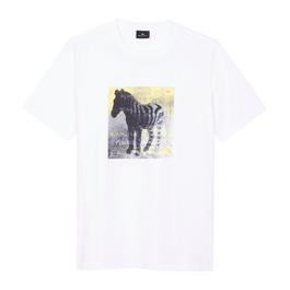 PS Paul Smith Square Zebra Tee Sn42