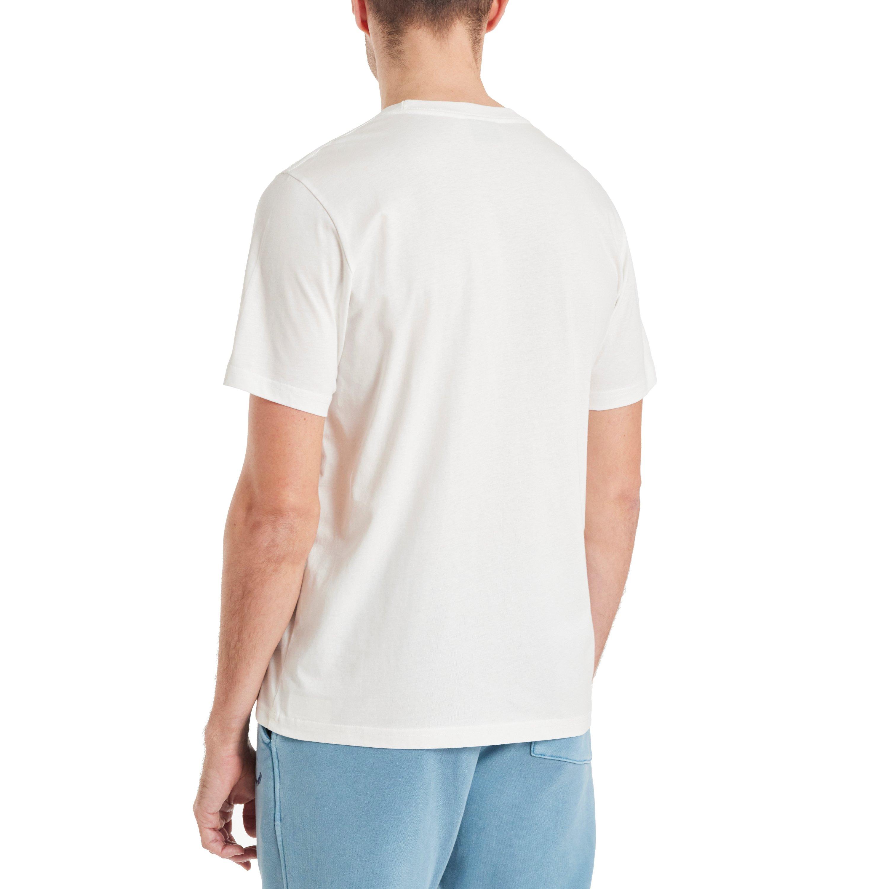 White 01 - PS Paul Smith - Men's Zebra Square Graphic Regular Fit T-Shirt - 3