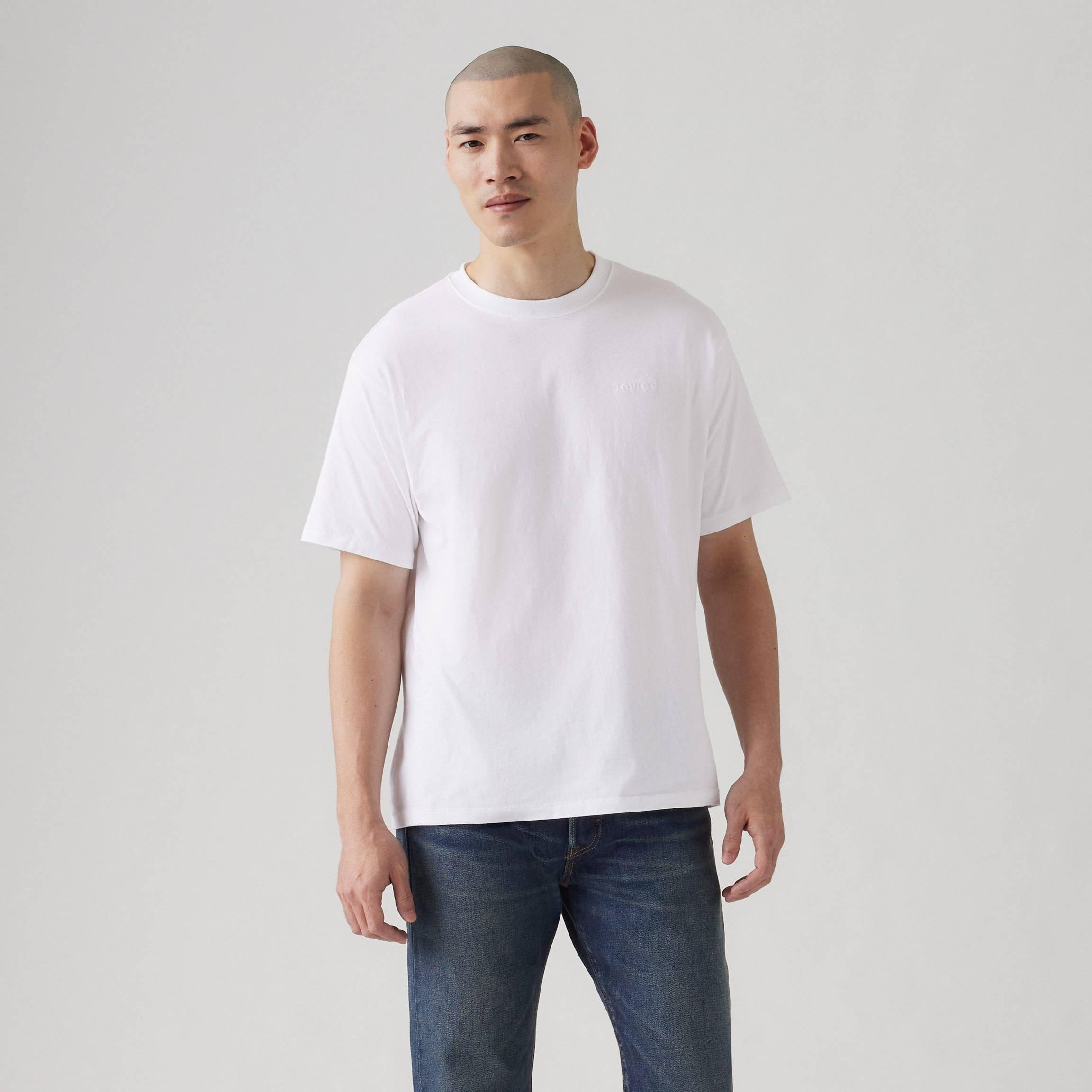 White - Levis - Men's Red Tab Vintage T-Shirt - 6