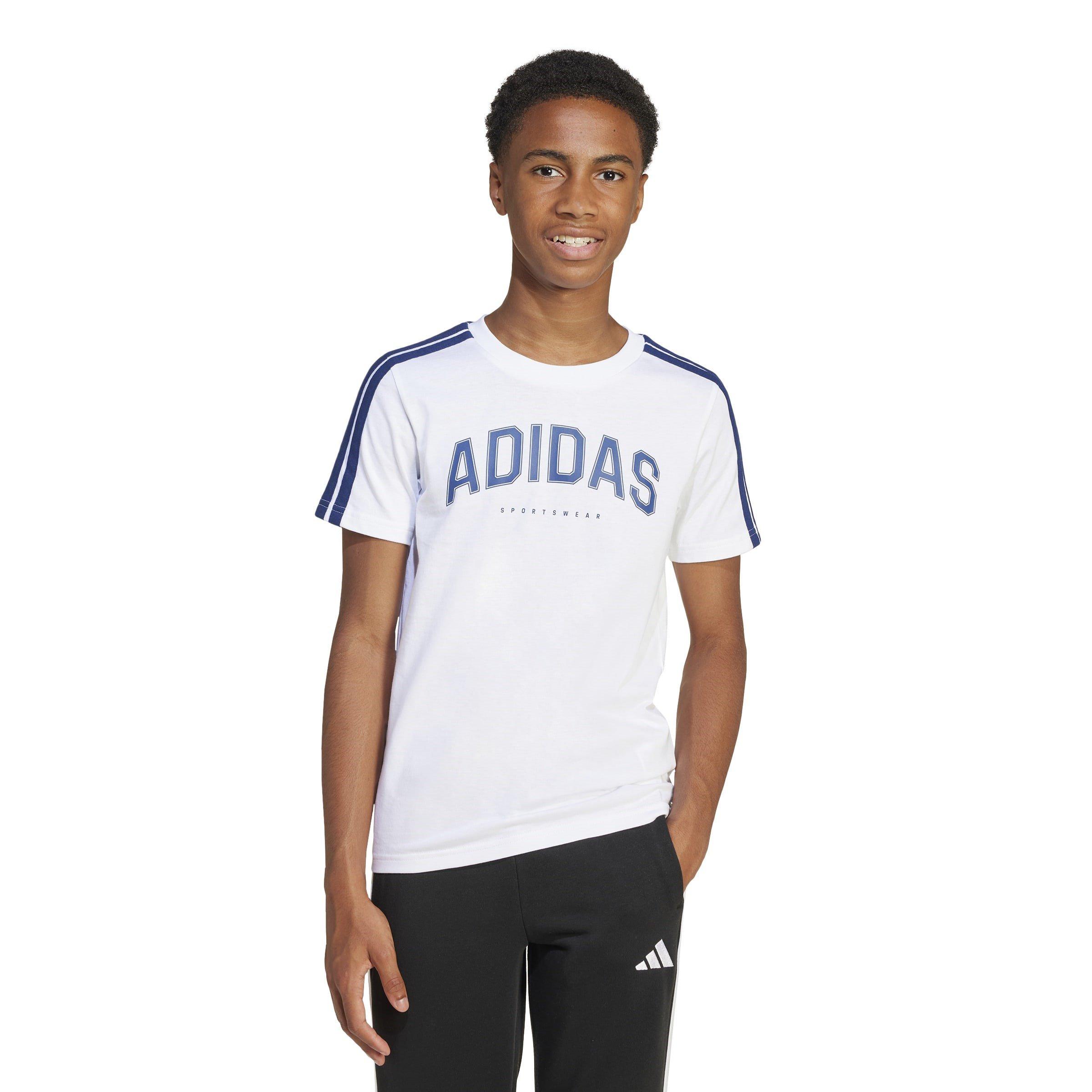 White - adidas - Codes Collegiate Graphic T-Shirt Juniors - 2