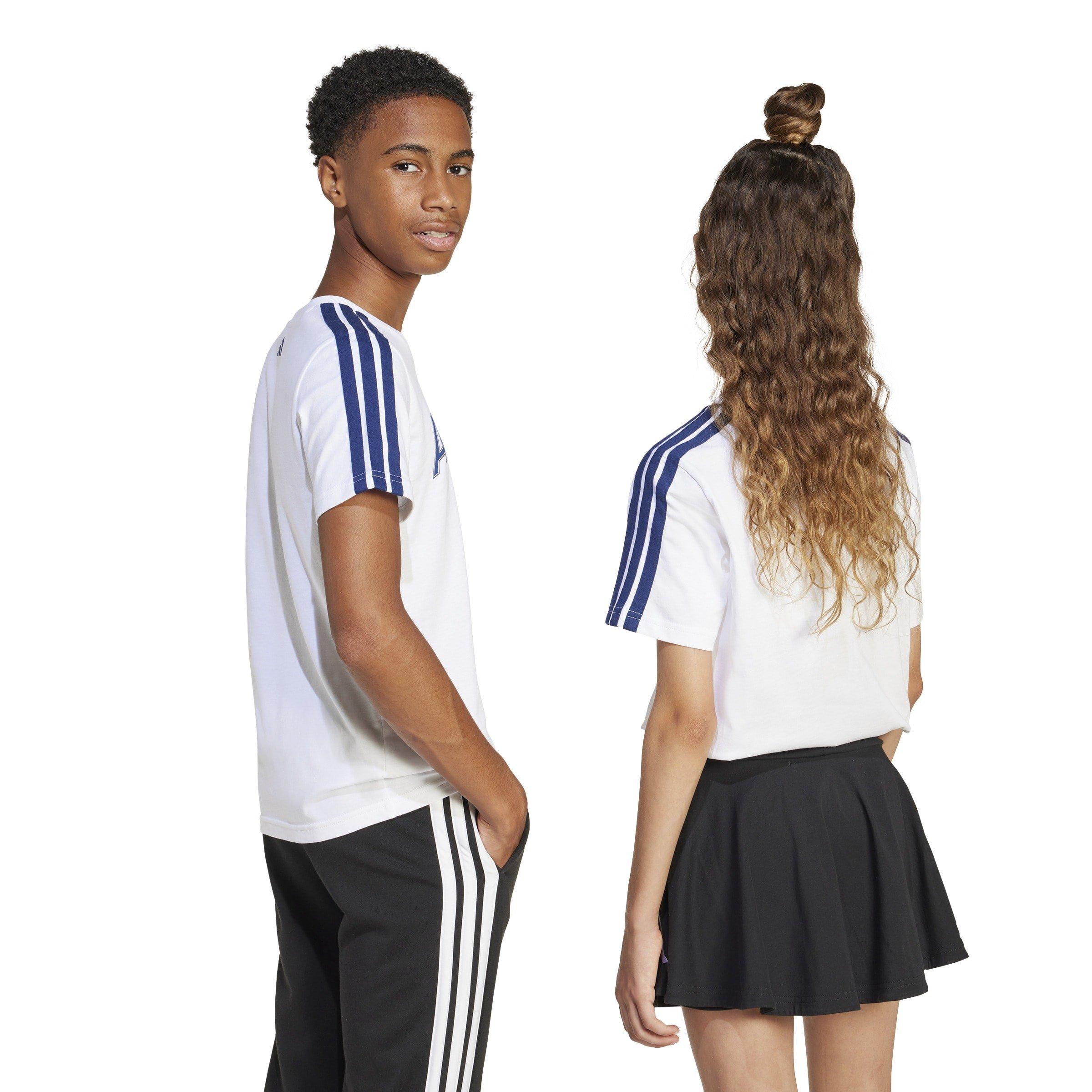 White - adidas - Codes Collegiate Graphic T-Shirt Juniors - 6