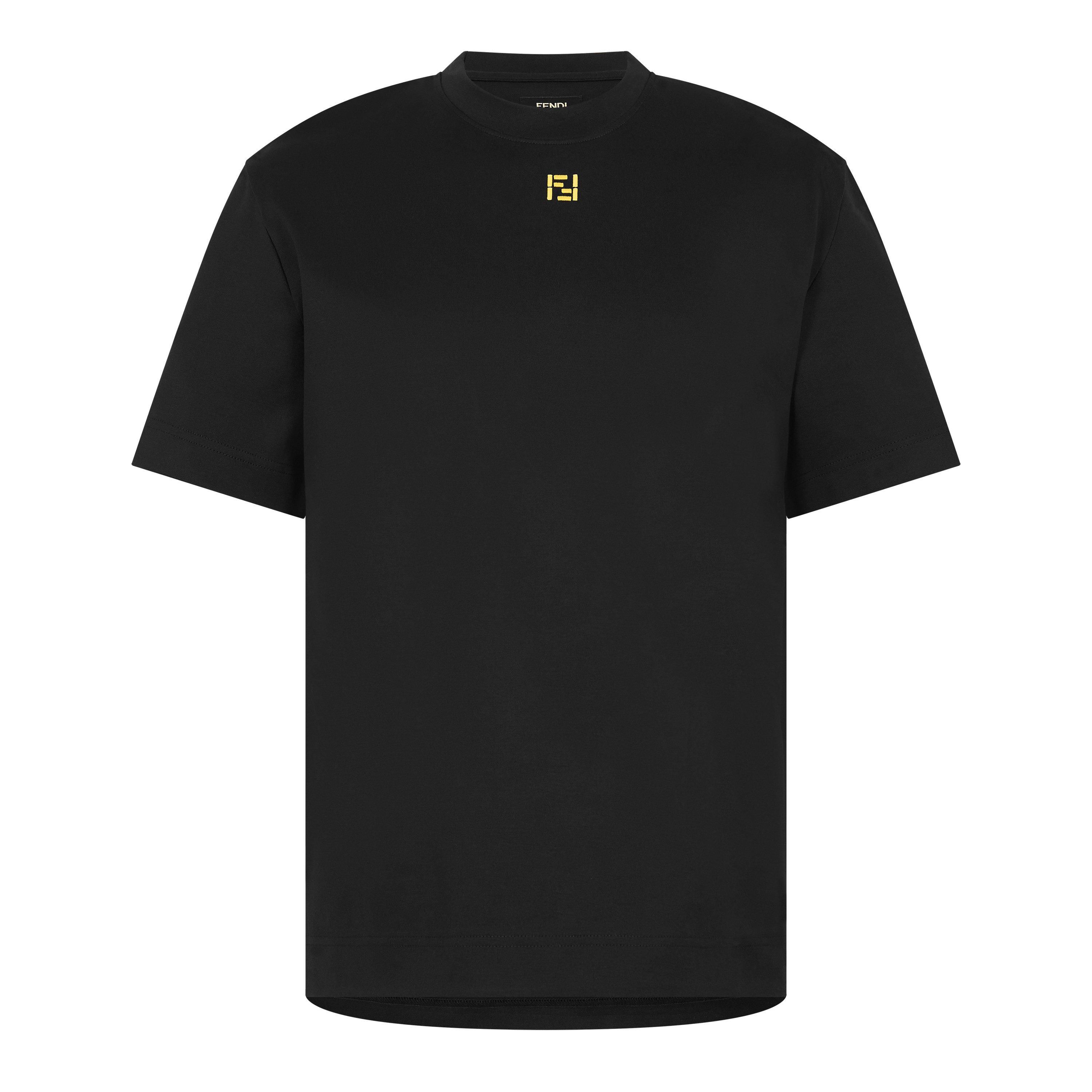 Black/Ylw - Fendi - Men's T-Shirt - 1