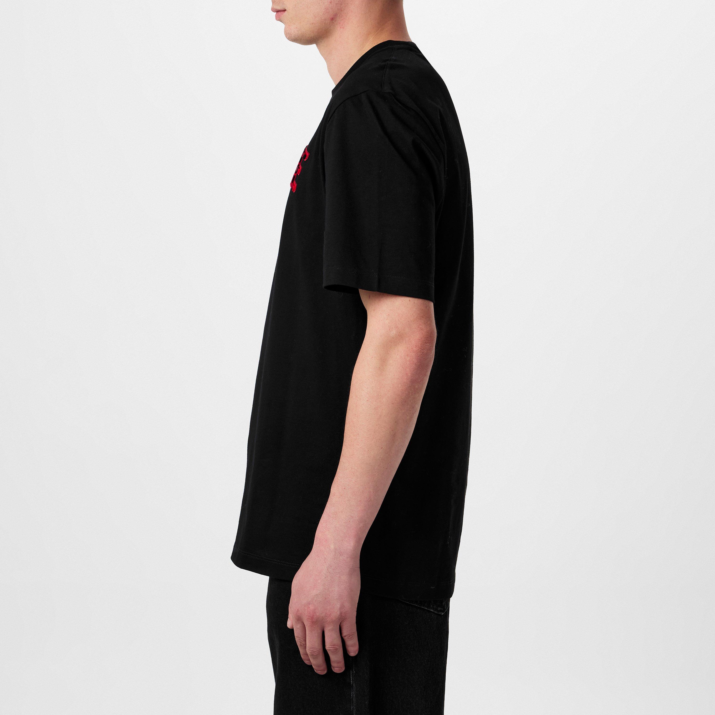 Black - Versace - Logo T-Shirt - 5