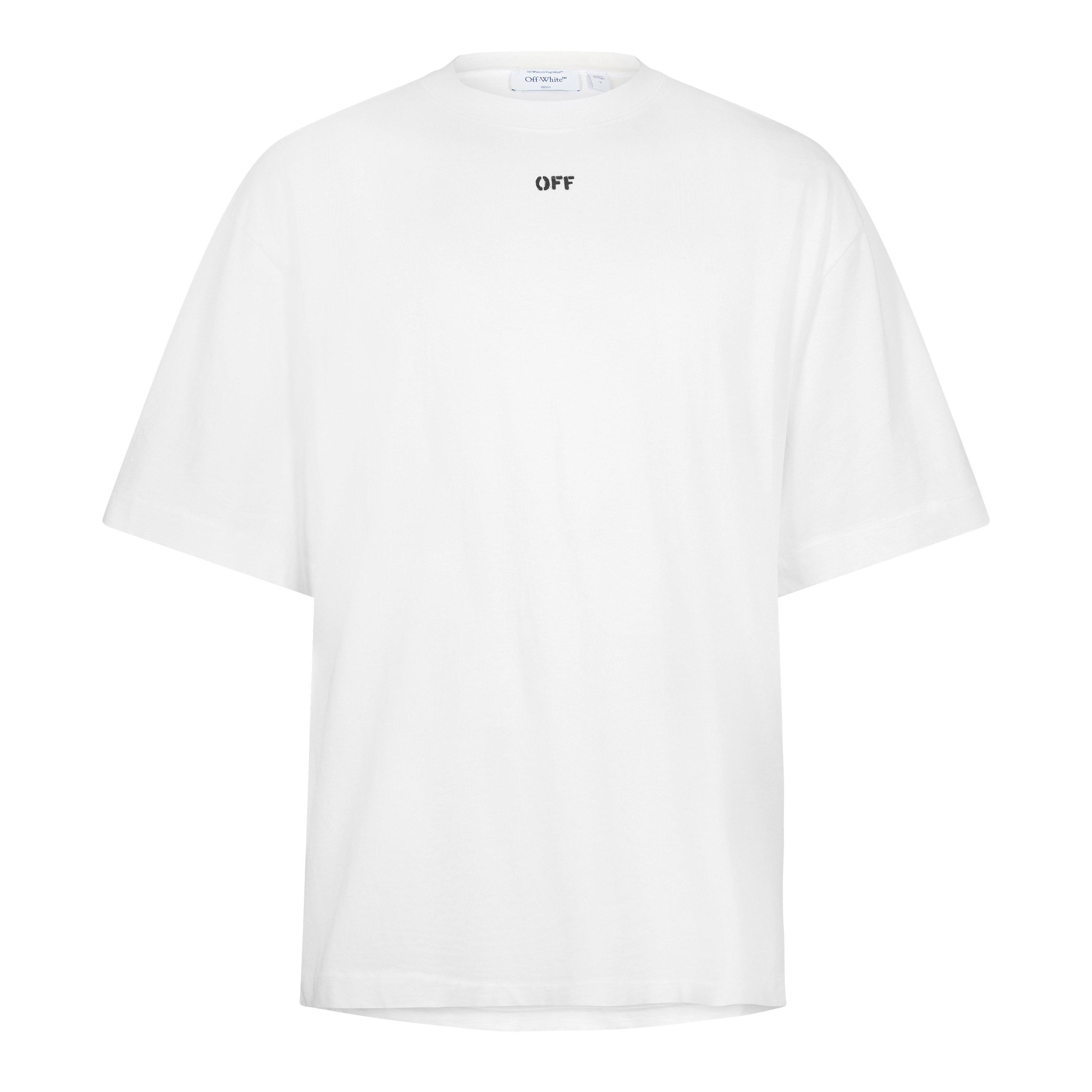 Off White Men's Paint Arrow Oversized T-Shirt - White 1000 - XL