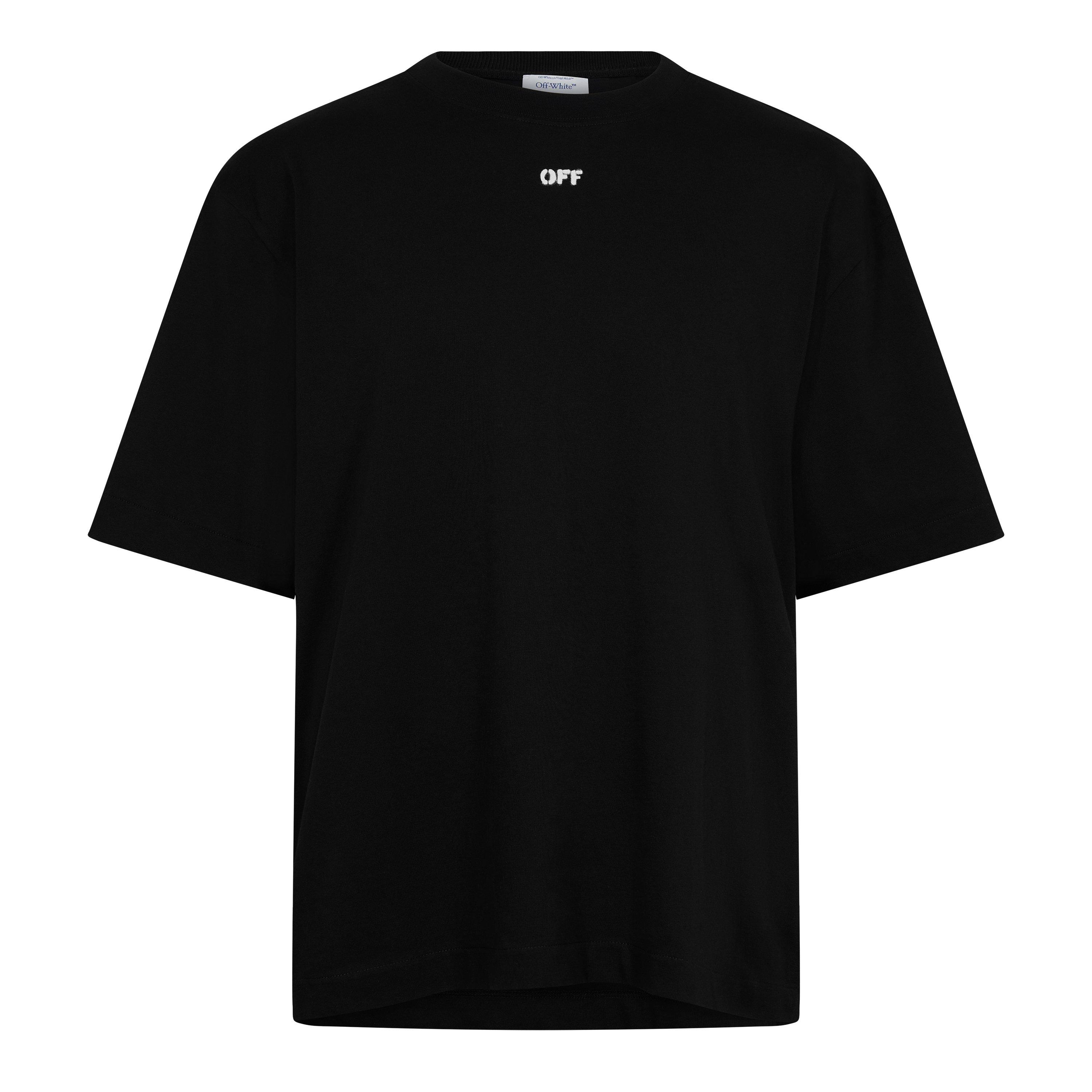 Off White Men's Paint Arrow Oversized T-Shirt - Black 0001 - M