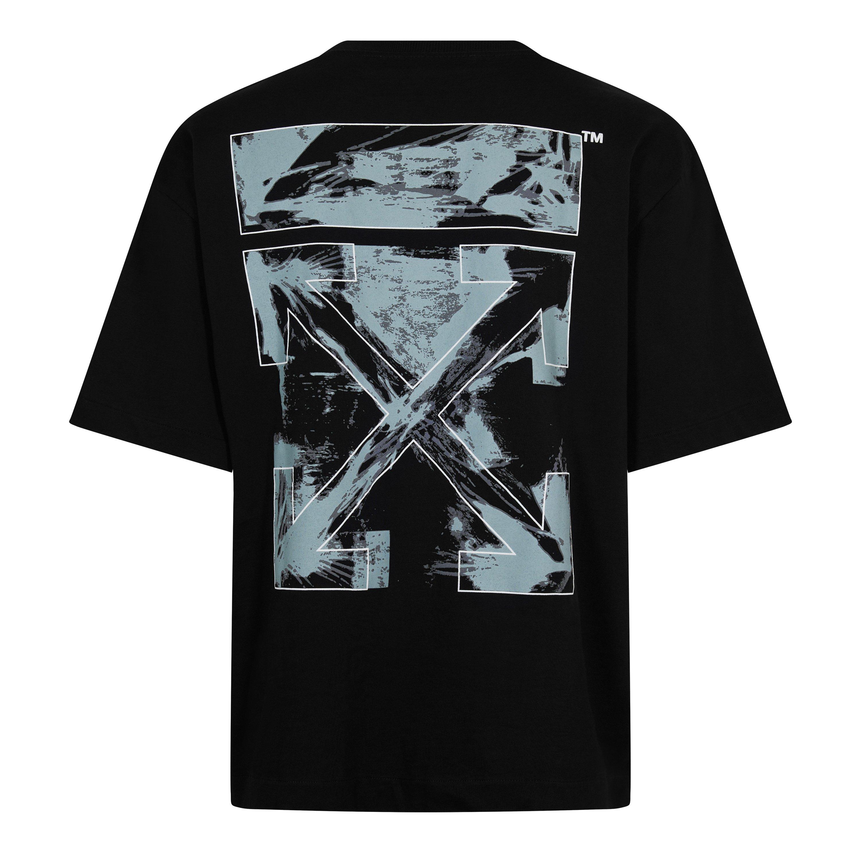 Black 0001 - Off White - Off Paint Arrow Tee Sn62 - 2