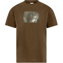 CP Company Block Logo T Shirt