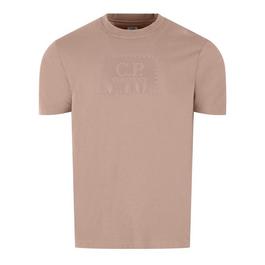 CP Company Block Logo T Shirt