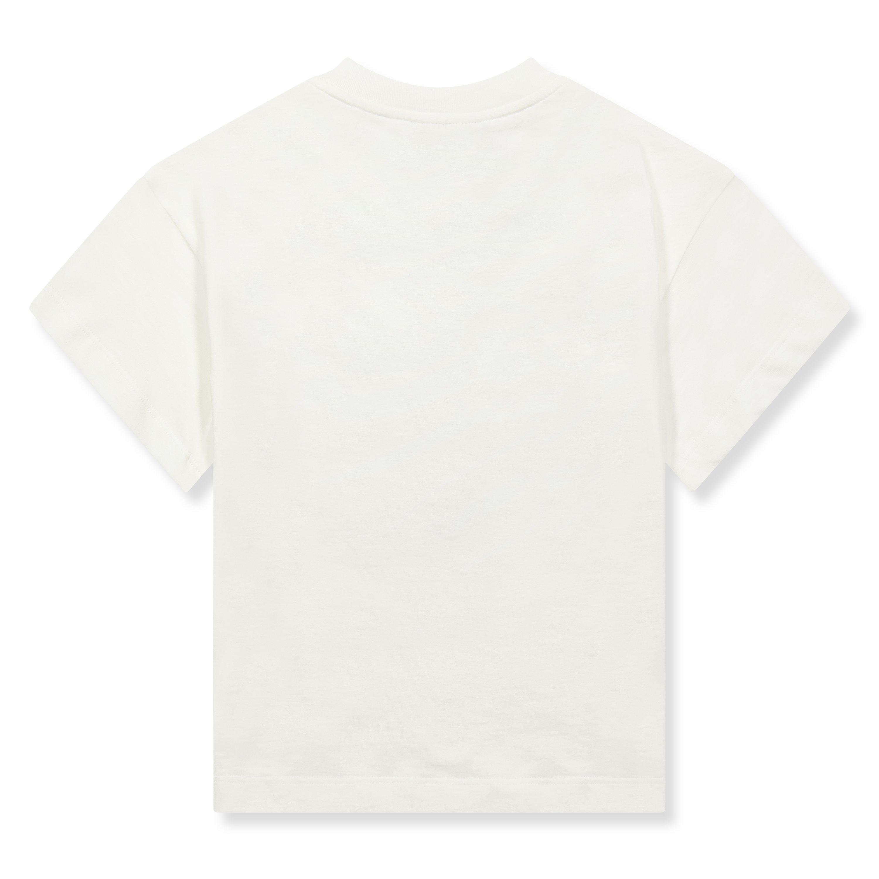 White F0TU9 - Fendi - Kids' Horse T-Shirt - 2