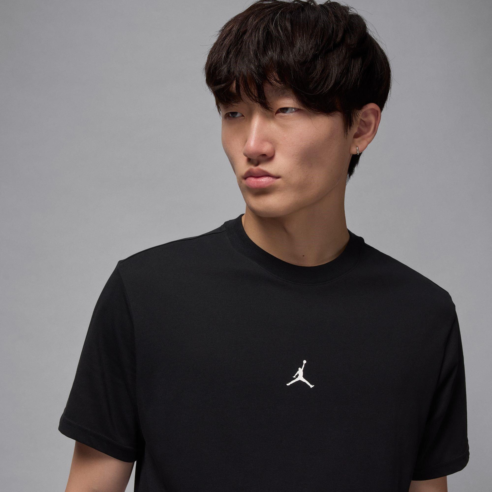 Black - Air Jordan - Men's Small Logo Regular Fit T-Shirt - 3