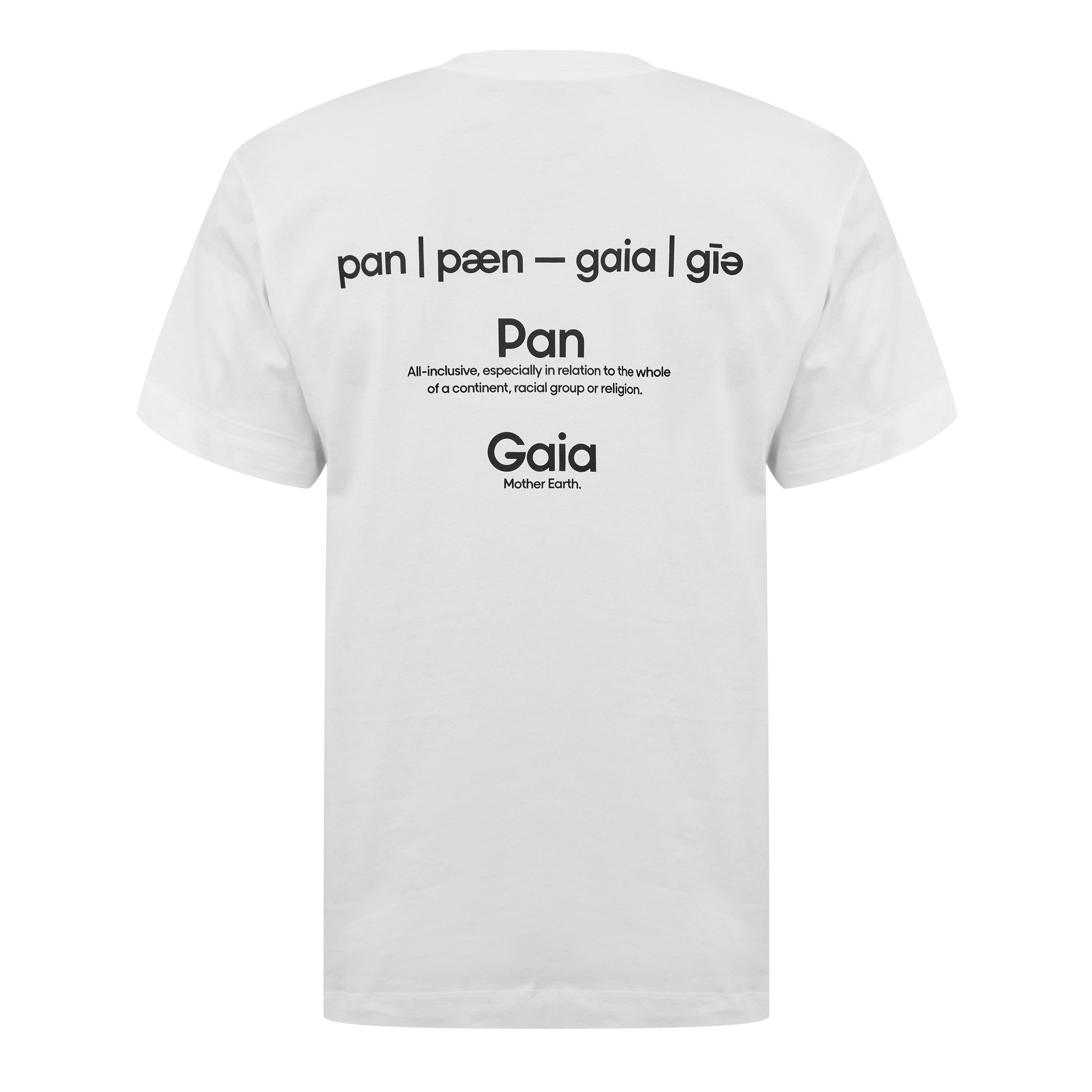 White - Pangaia - Core Graphic Print T-Shirt - 2