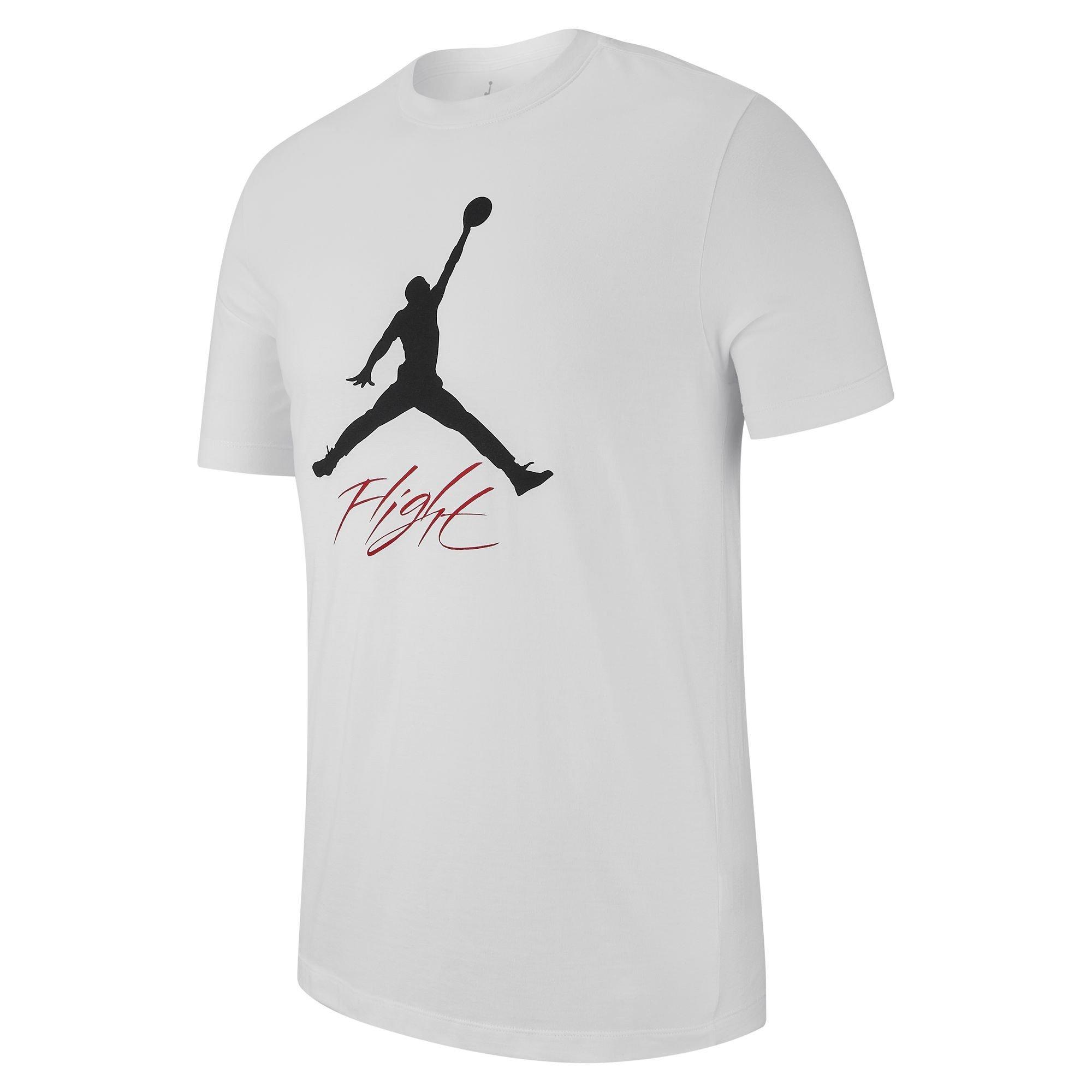Air Jordan Men's Aj Jumpman T-Shirt - White/Black - S