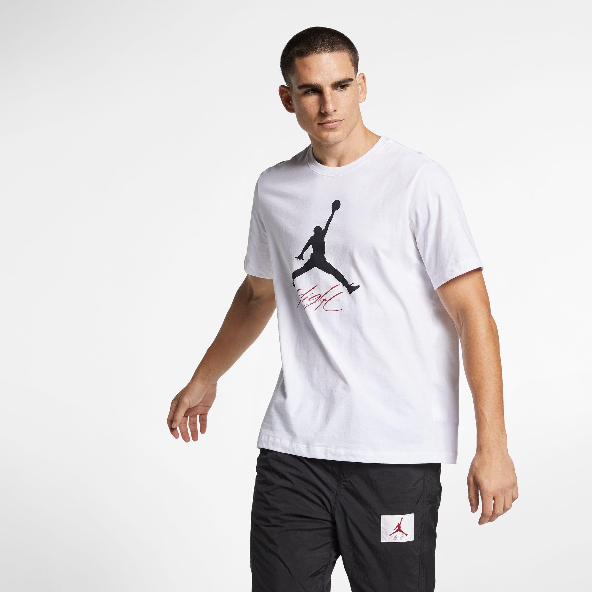 White/Black - Air Jordan - AJ Jumpman T-Shirt Mens - 3