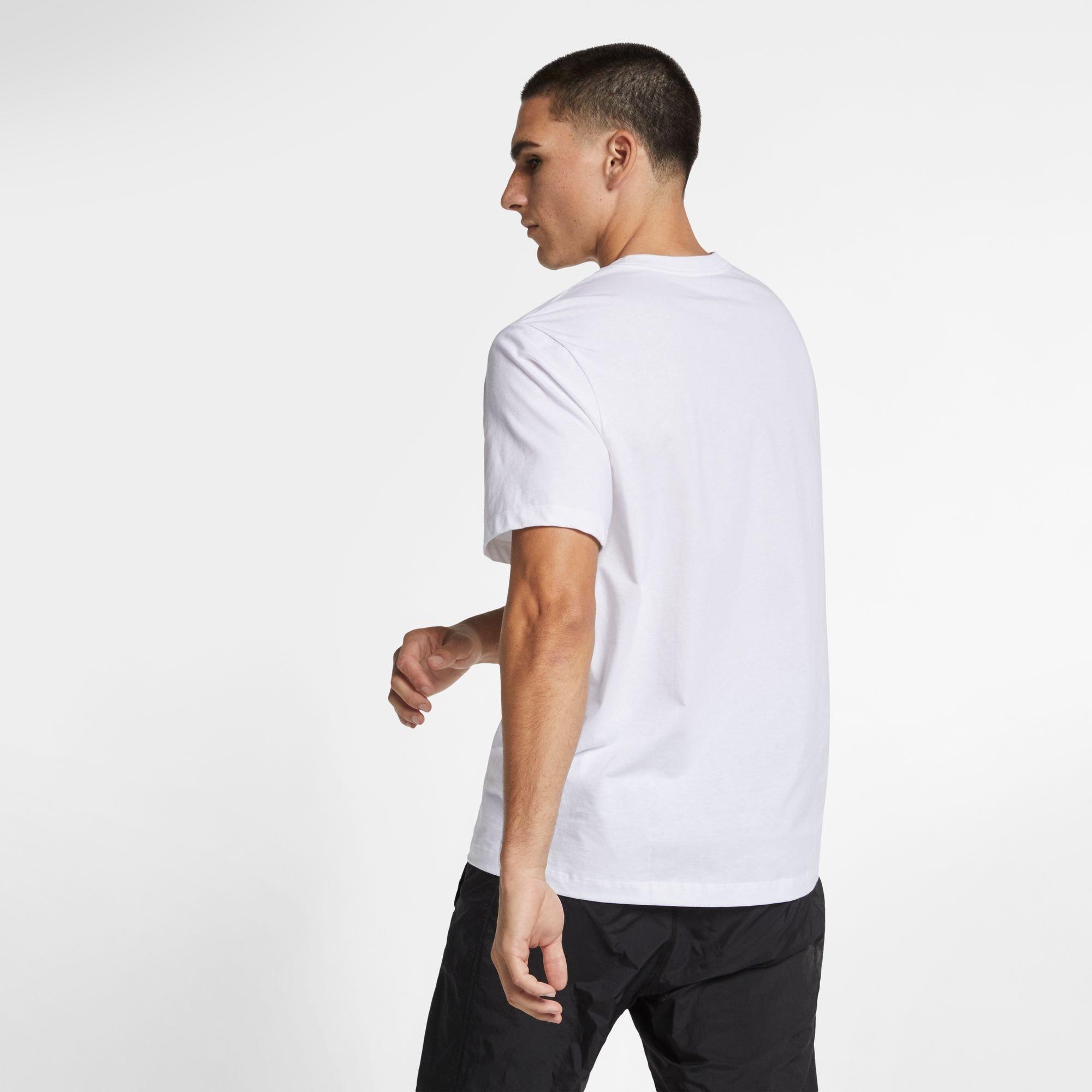 White/Black - Air Jordan - AJ Jumpman T-Shirt Mens - 4
