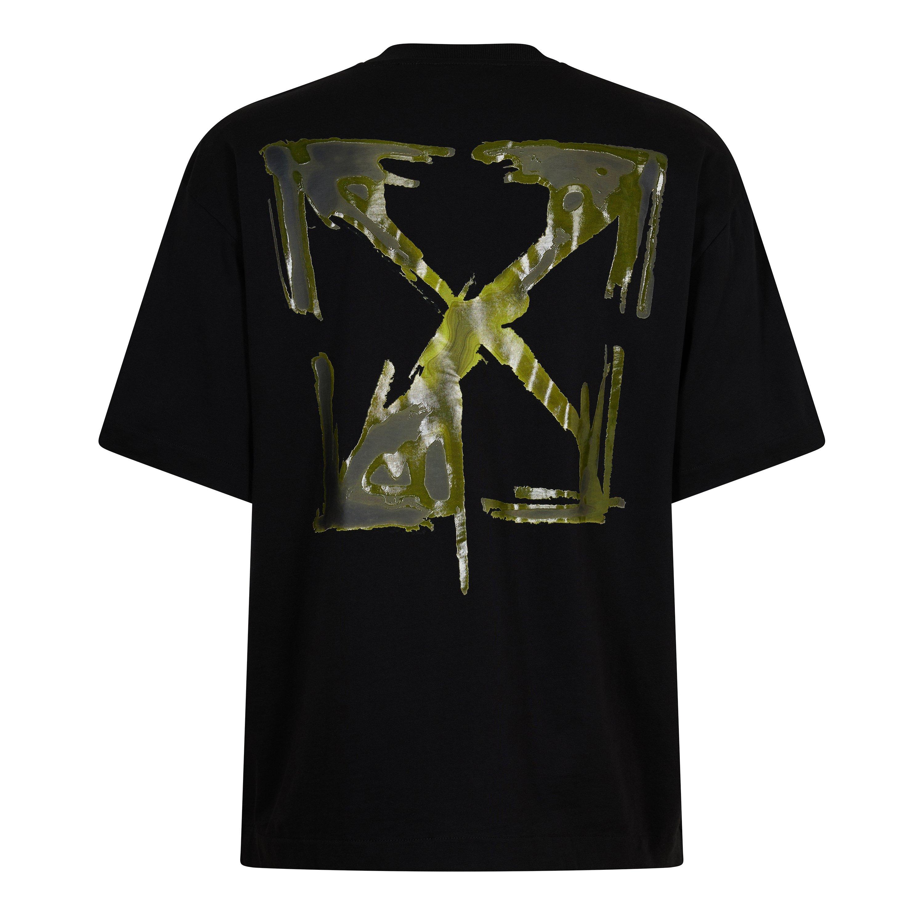 Black 0001 - Off White - Off Slime Arrow Tee Sn62 - 2