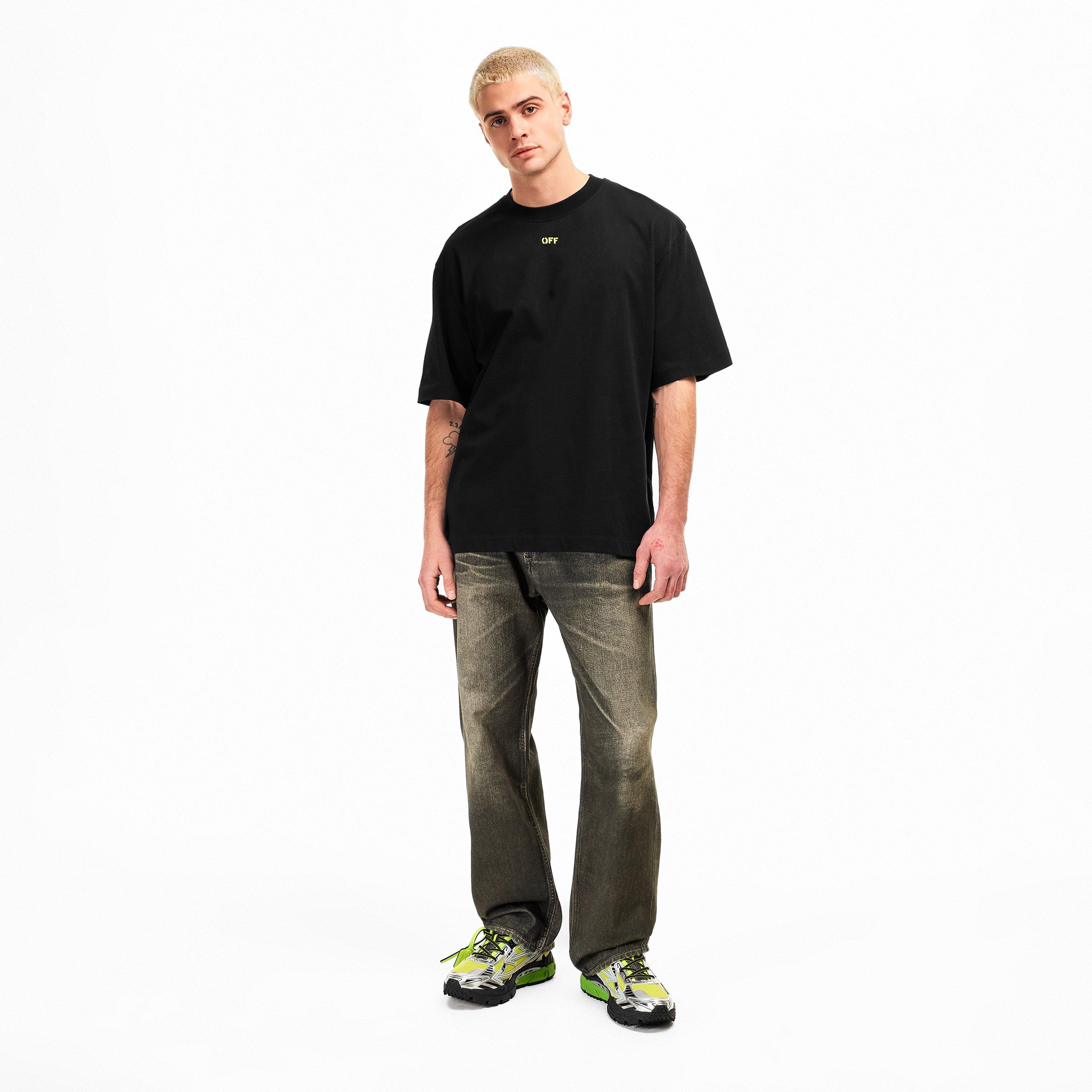 Black 0001 - Off White - Off Slime Arrow Tee Sn62 - 5