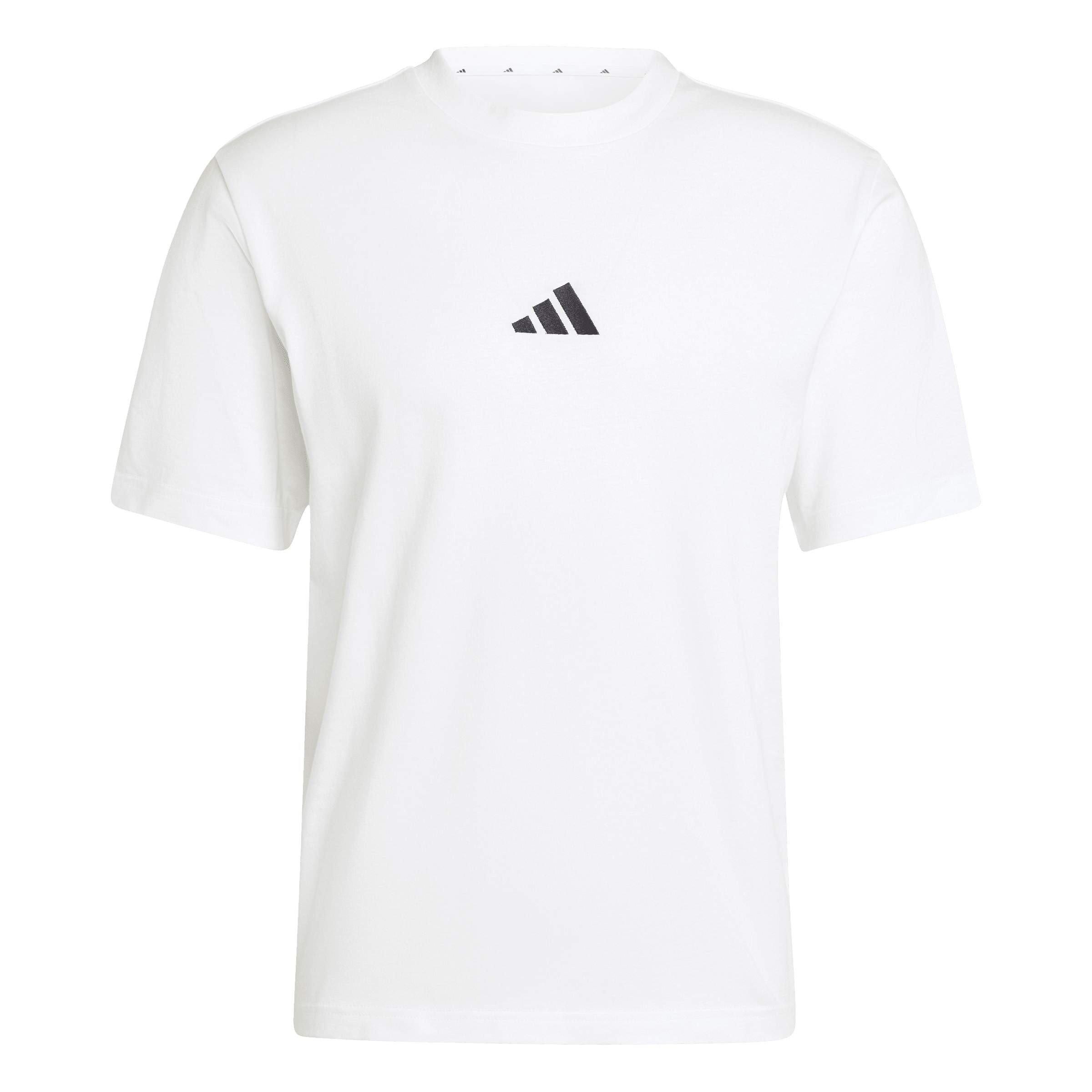 adidas Essentials Small Logo Junior Single Jersey Tee