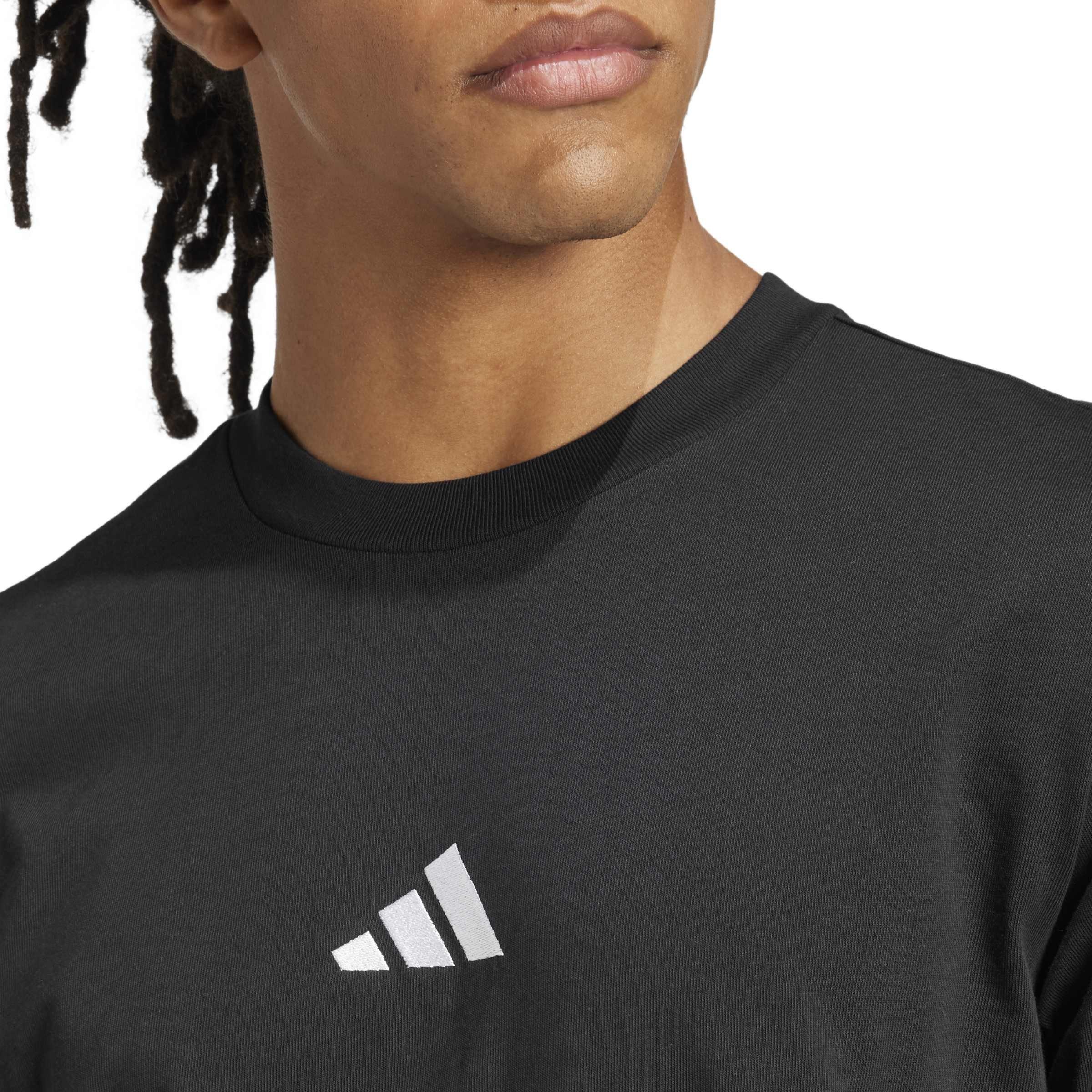 Zwart/Wit - adidas - Adidas SL SJ Tee Sn00 - 4