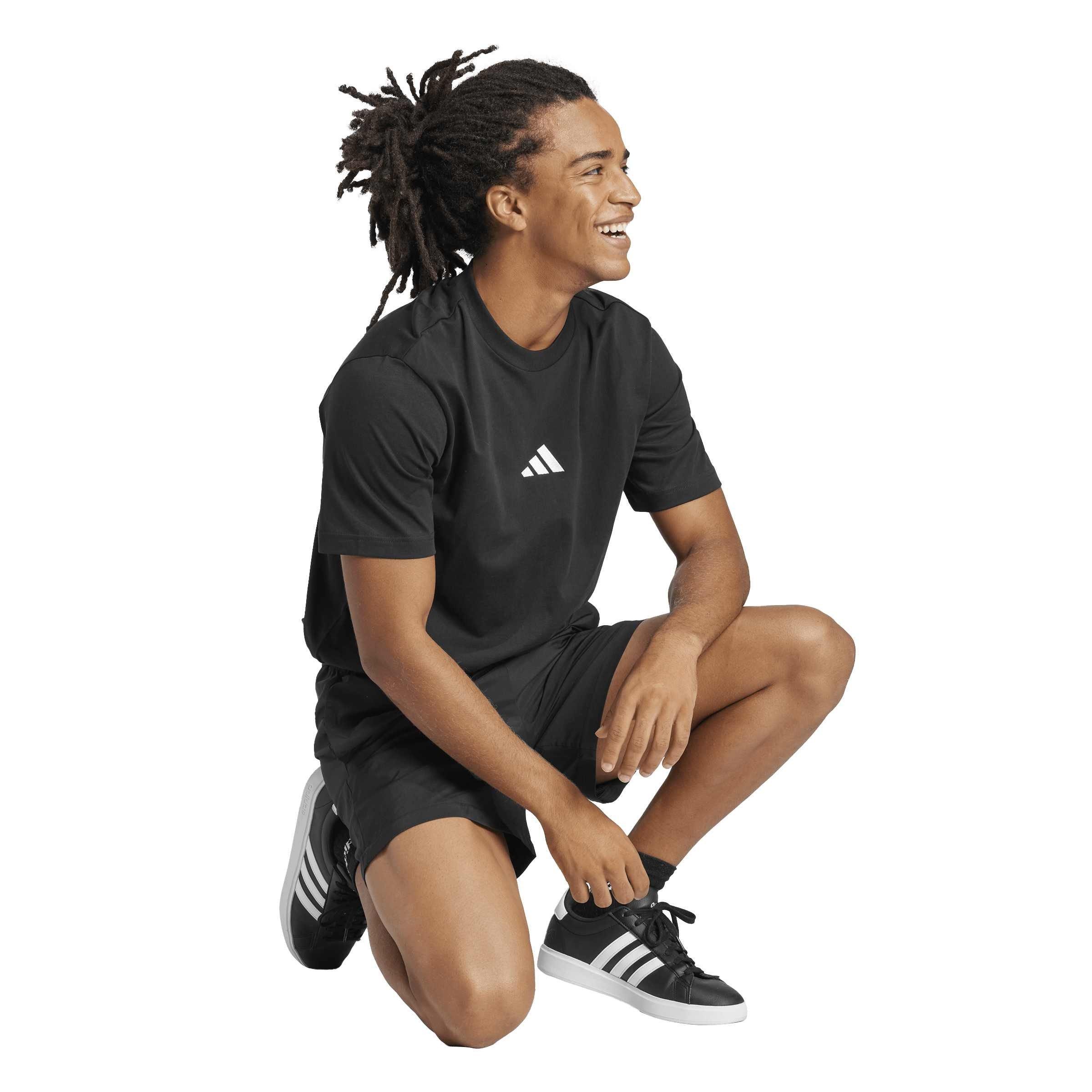 Zwart/Wit - adidas - Adidas SL SJ Tee Sn00 - 6