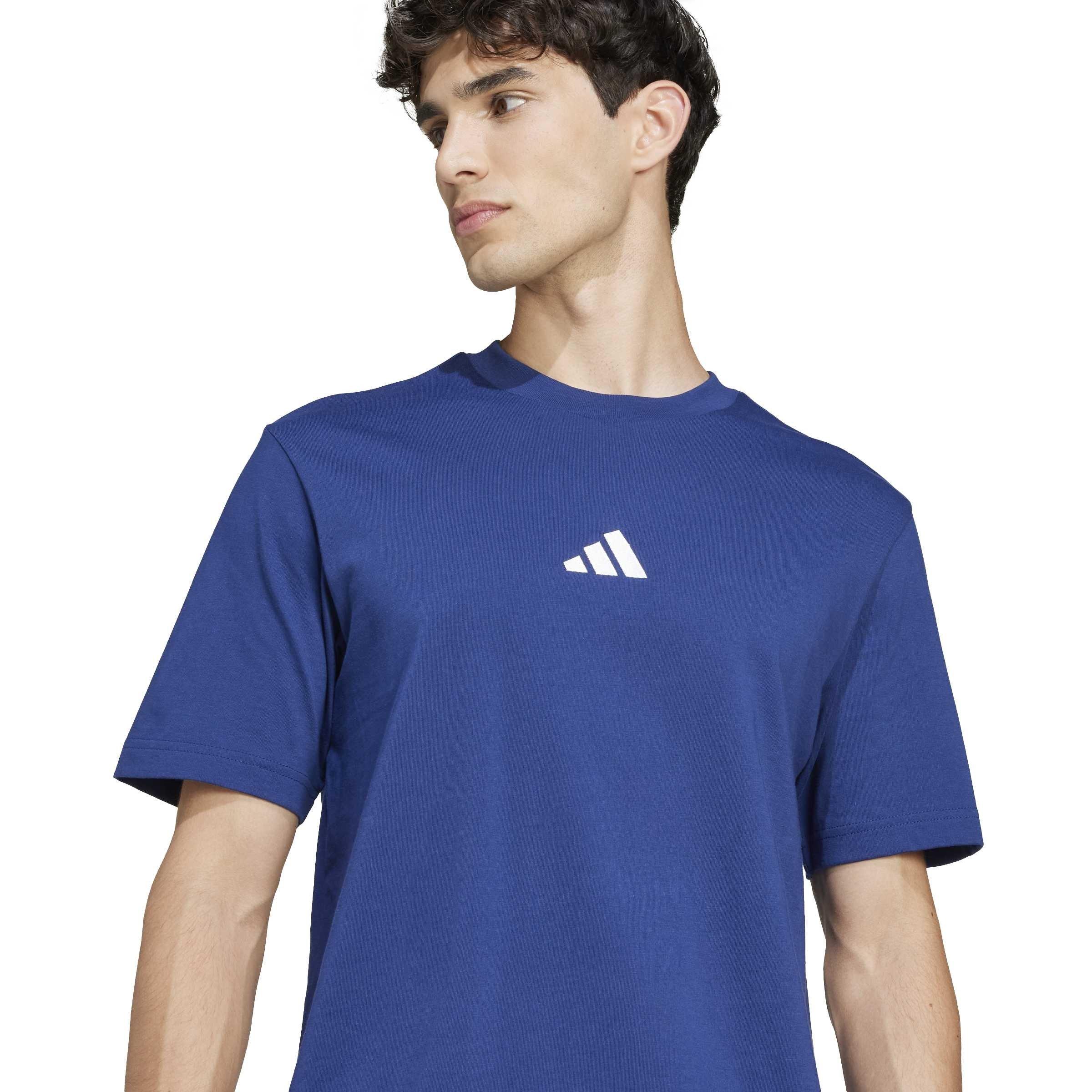 Dk Blue/White - adidas - Adidas SL SJ Tee Sn00 - 4