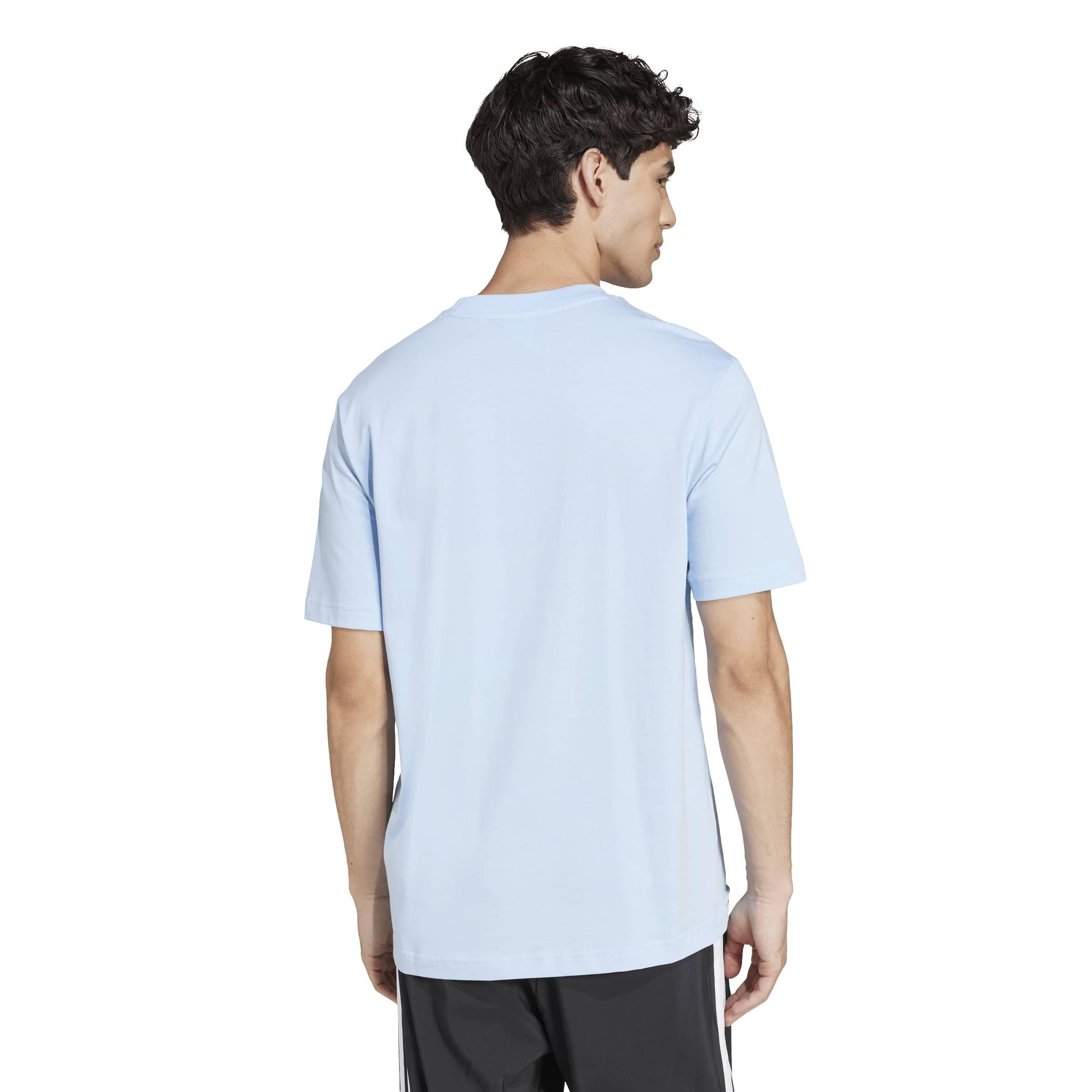 Glow Blue/Black - adidas - Adidas SL SJ Tee Sn00 - 3