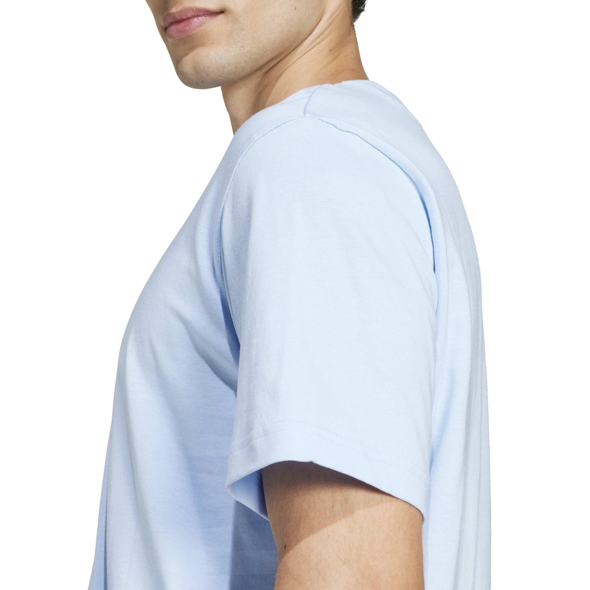 Glow Blue/Black - adidas - Adidas SL SJ Tee Sn00 - 4