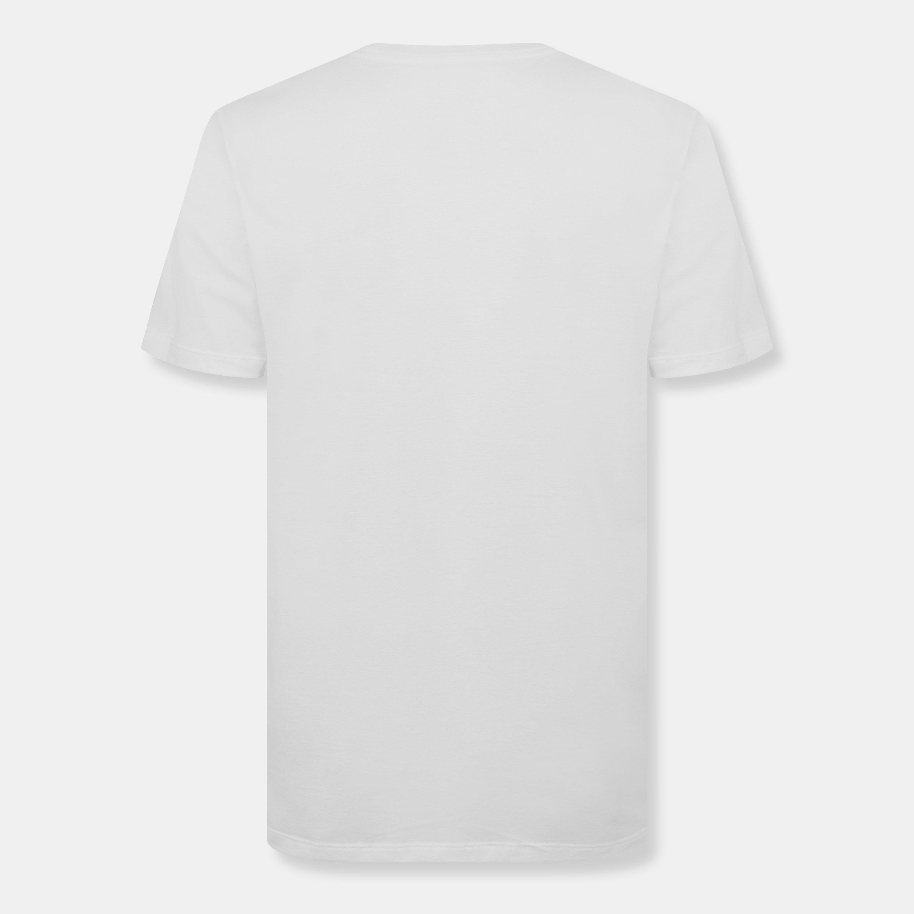 Blanc - Armani Exchange - Men's Regular Fit T-Shirt - 2