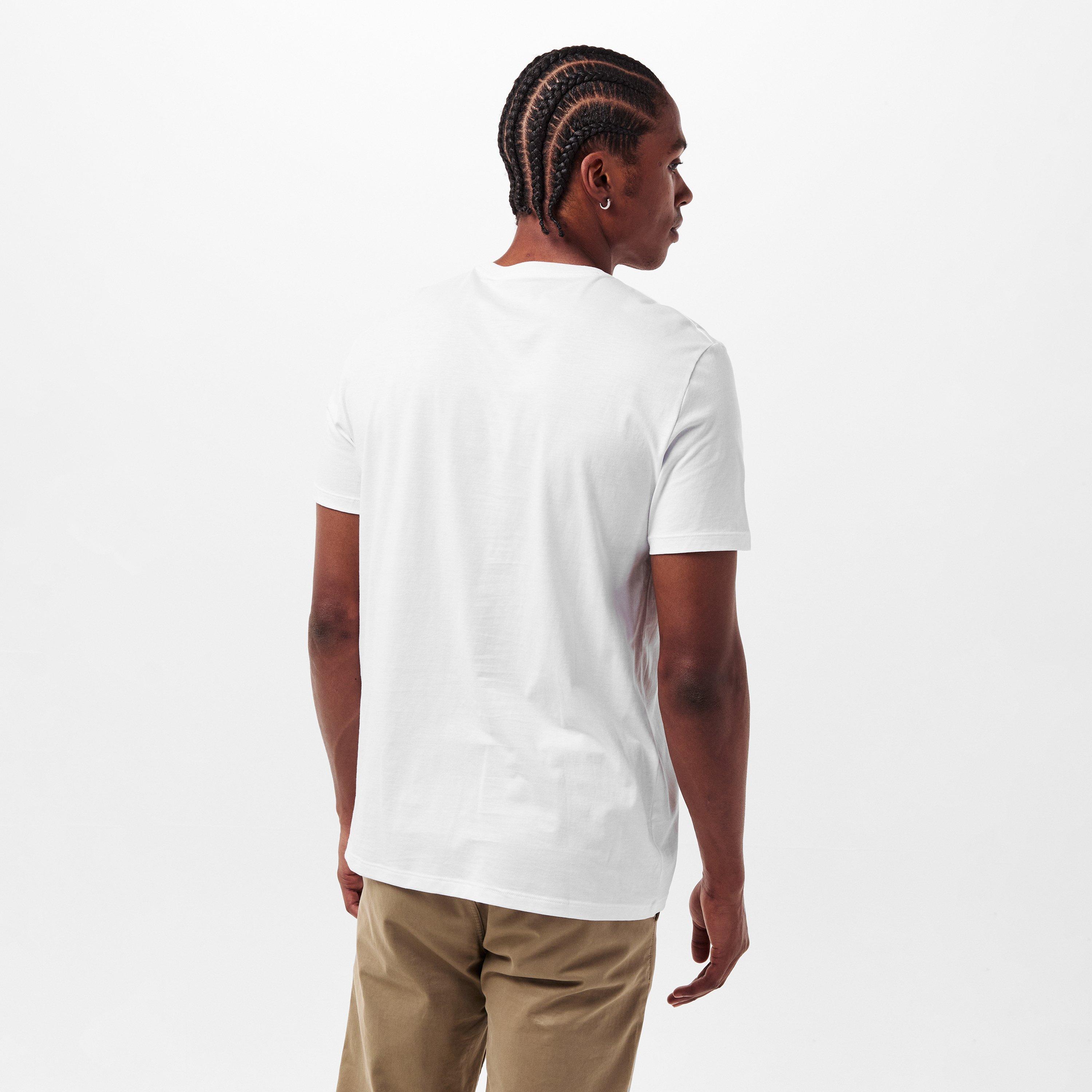 Blanc - Armani Exchange - Men's Regular Fit T-Shirt - 4