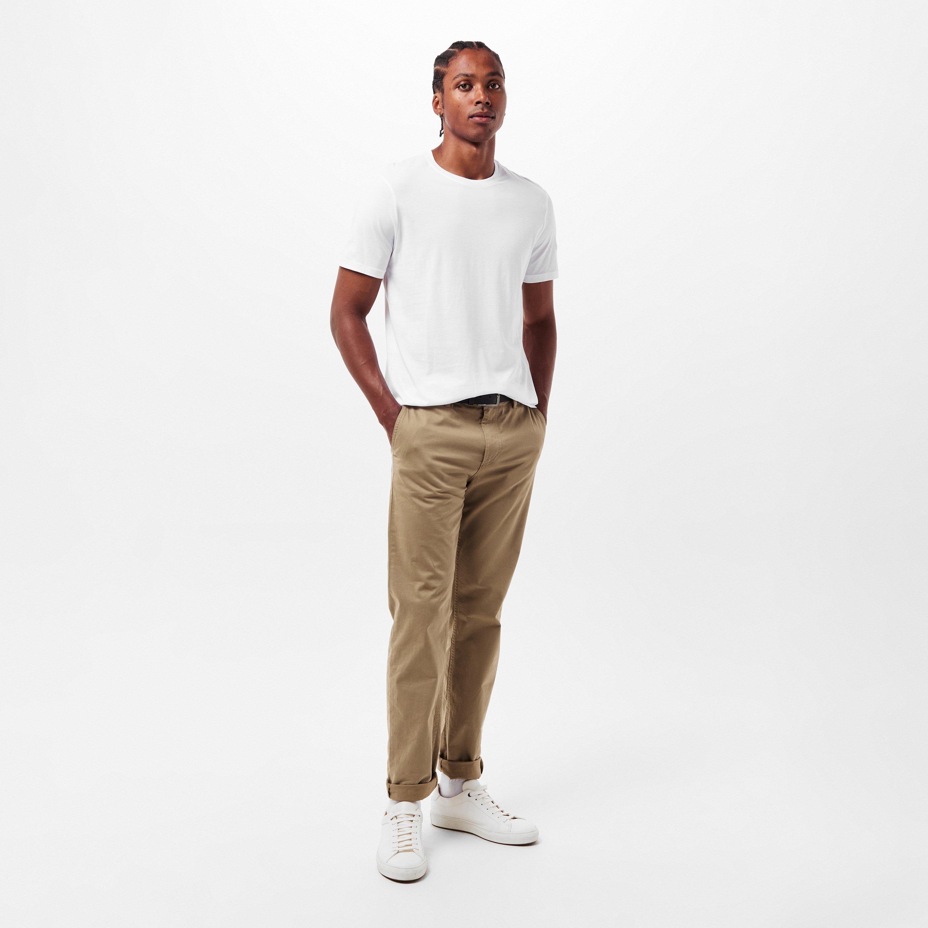 Blanc - Armani Exchange - Men's Regular Fit T-Shirt - 6