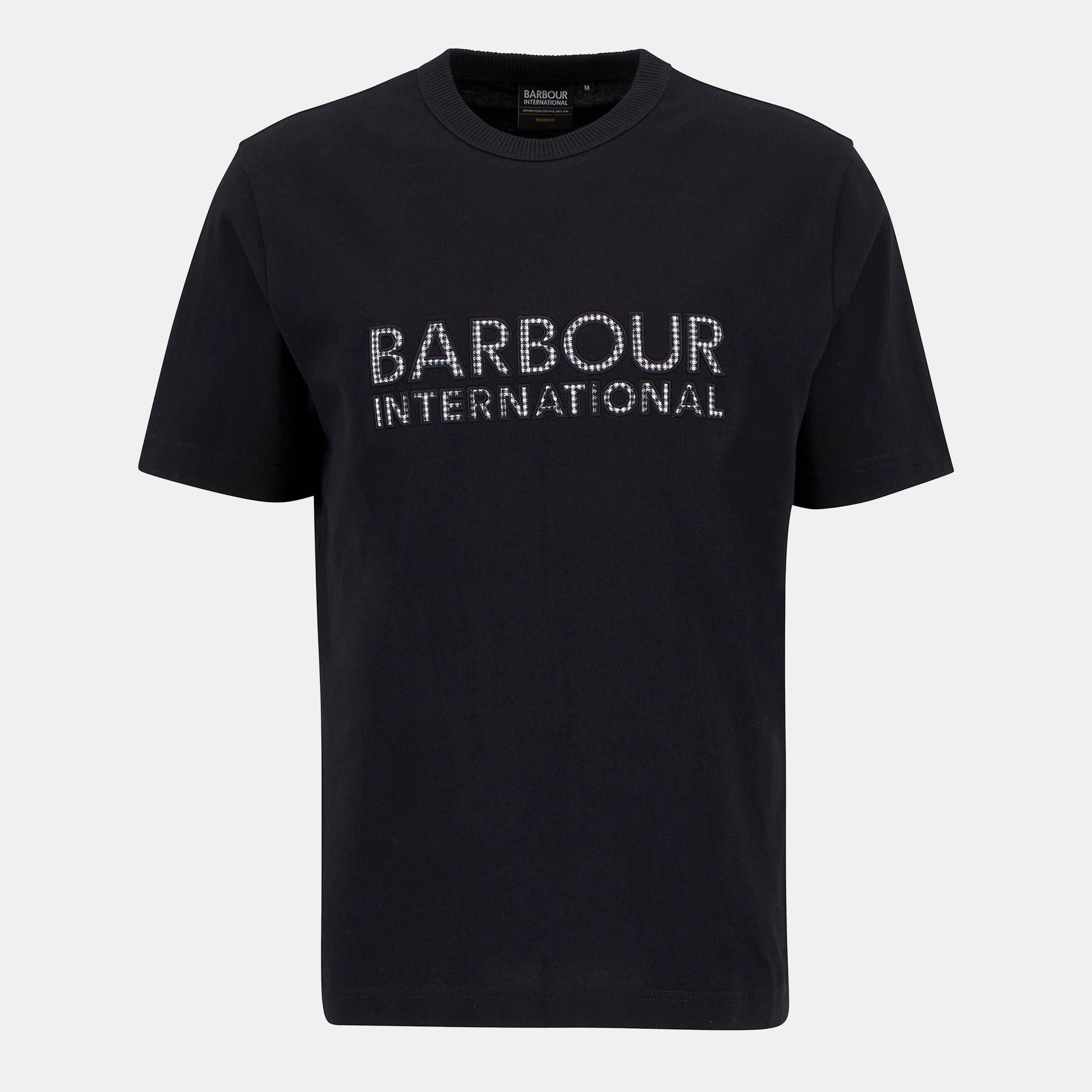 Black BK11 - Barbour International - Bertie T-Shirt - 1