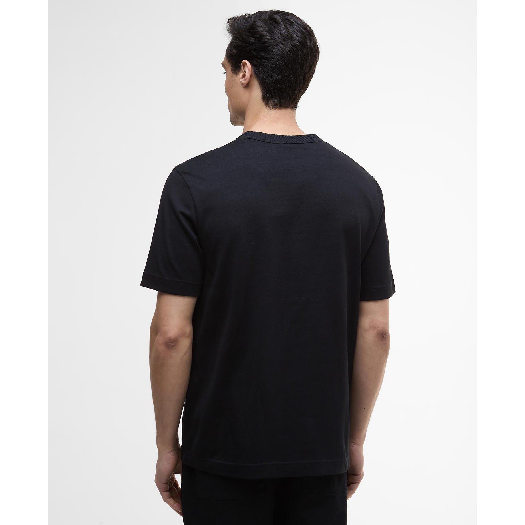 Black BK11 - Barbour International - Bertie T-Shirt - 3