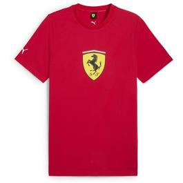 Puma Puma Ferrari Race Colored Big Shield Tee T-Shirt Mens