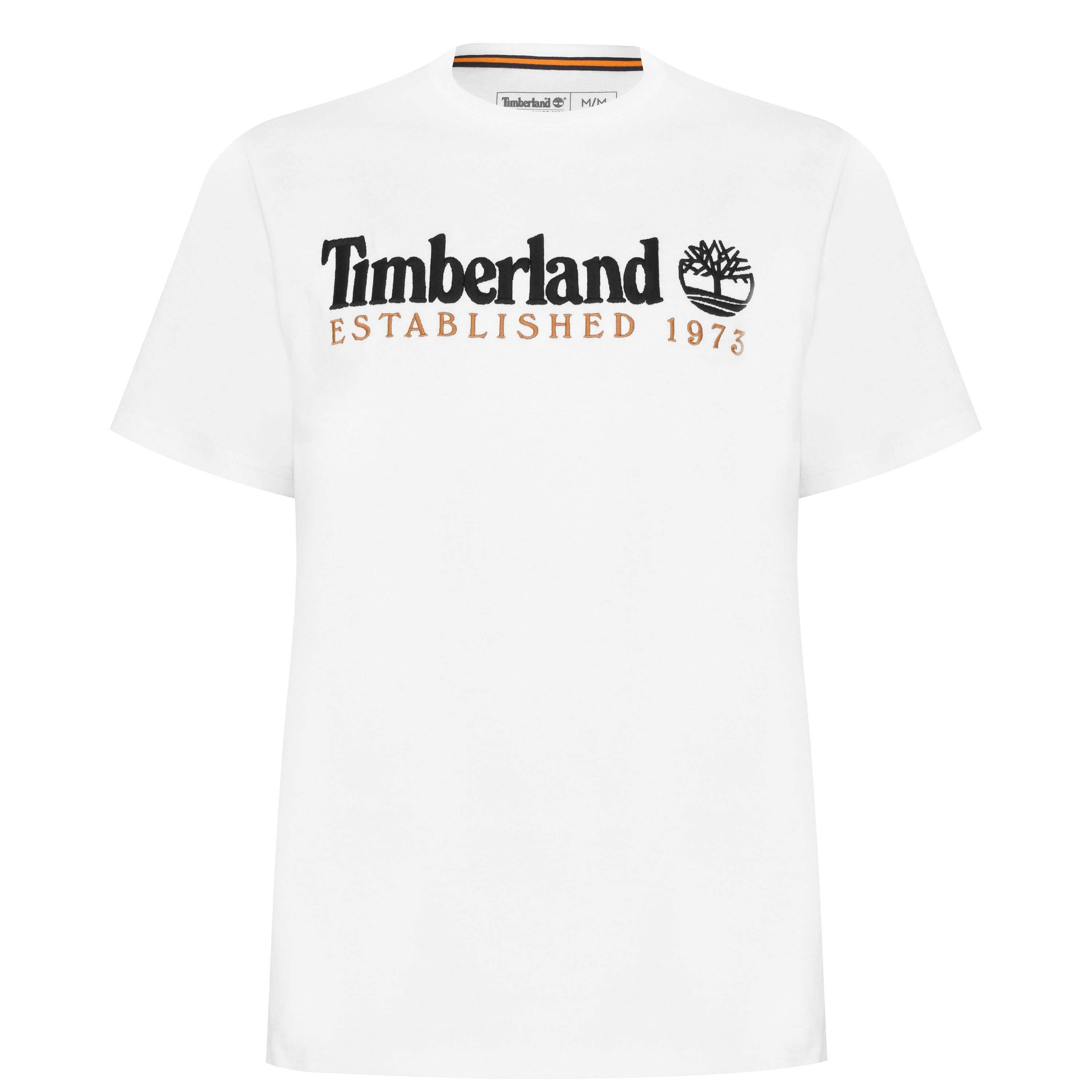 Timberland Men's Outdoor Heritage T Shirt - White - L