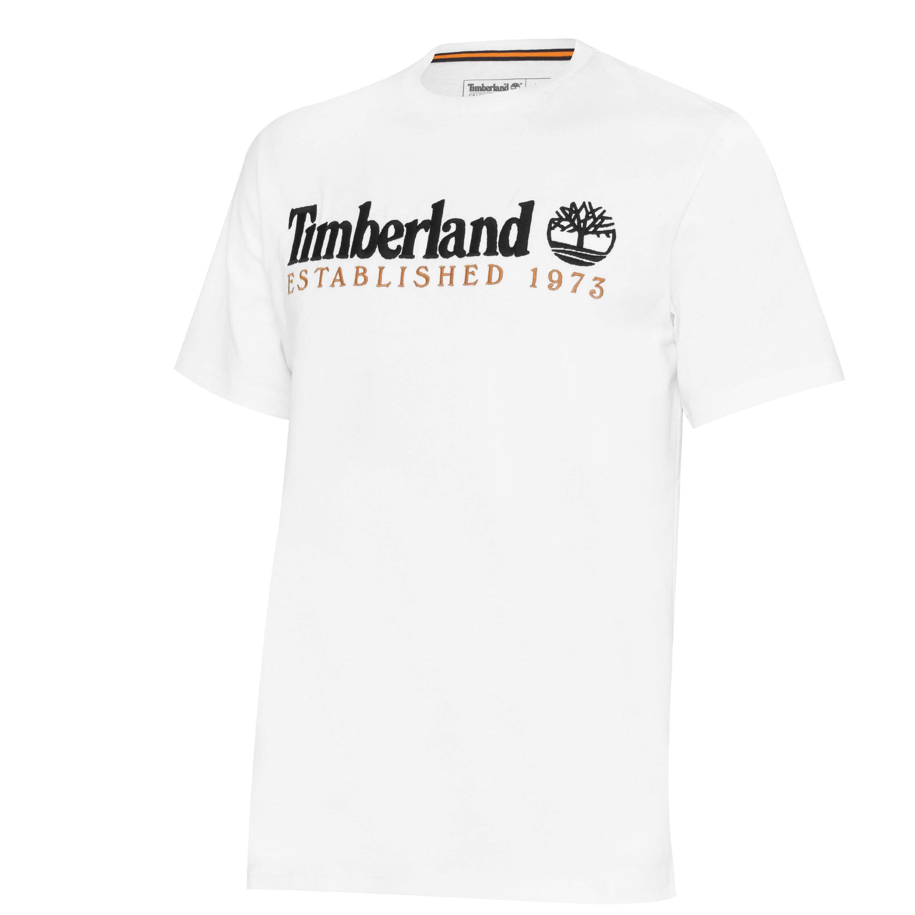 White - Timberland - Heritage T Shirt - 6