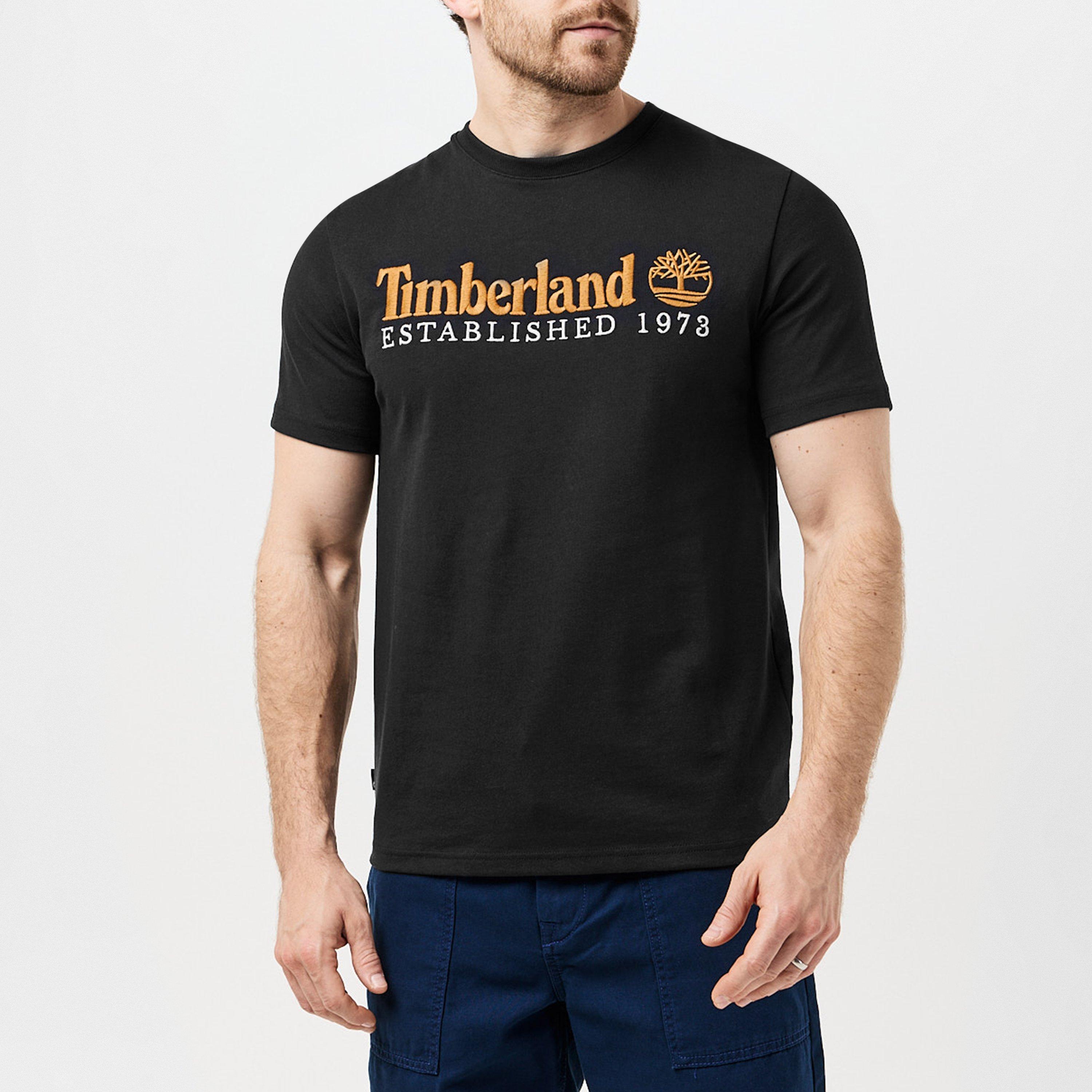 Black/White - Timberland - Outdoor Heritage T Shirt - 2