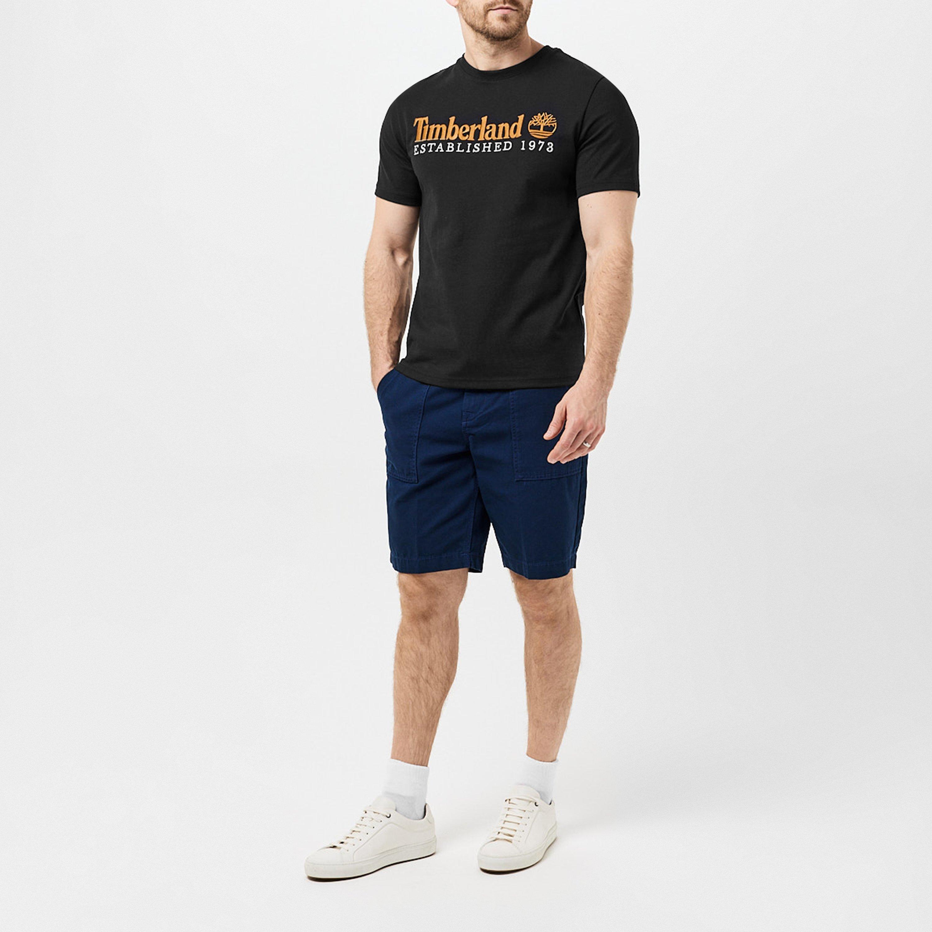 Black/White - Timberland - Outdoor Heritage T Shirt - 5