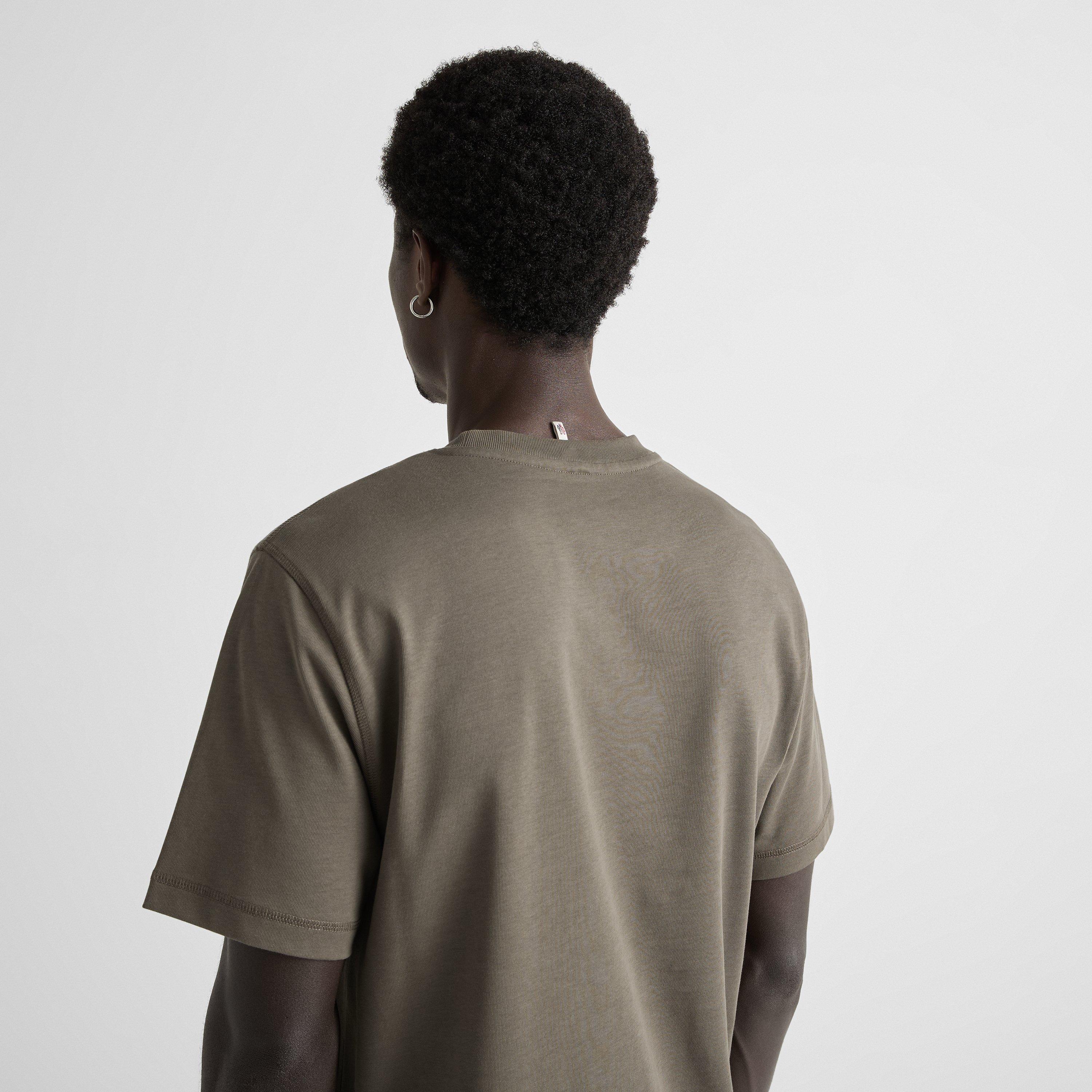 Khaki 831 - Moncler - Moncler Neck LG Tee Sn64 - 5