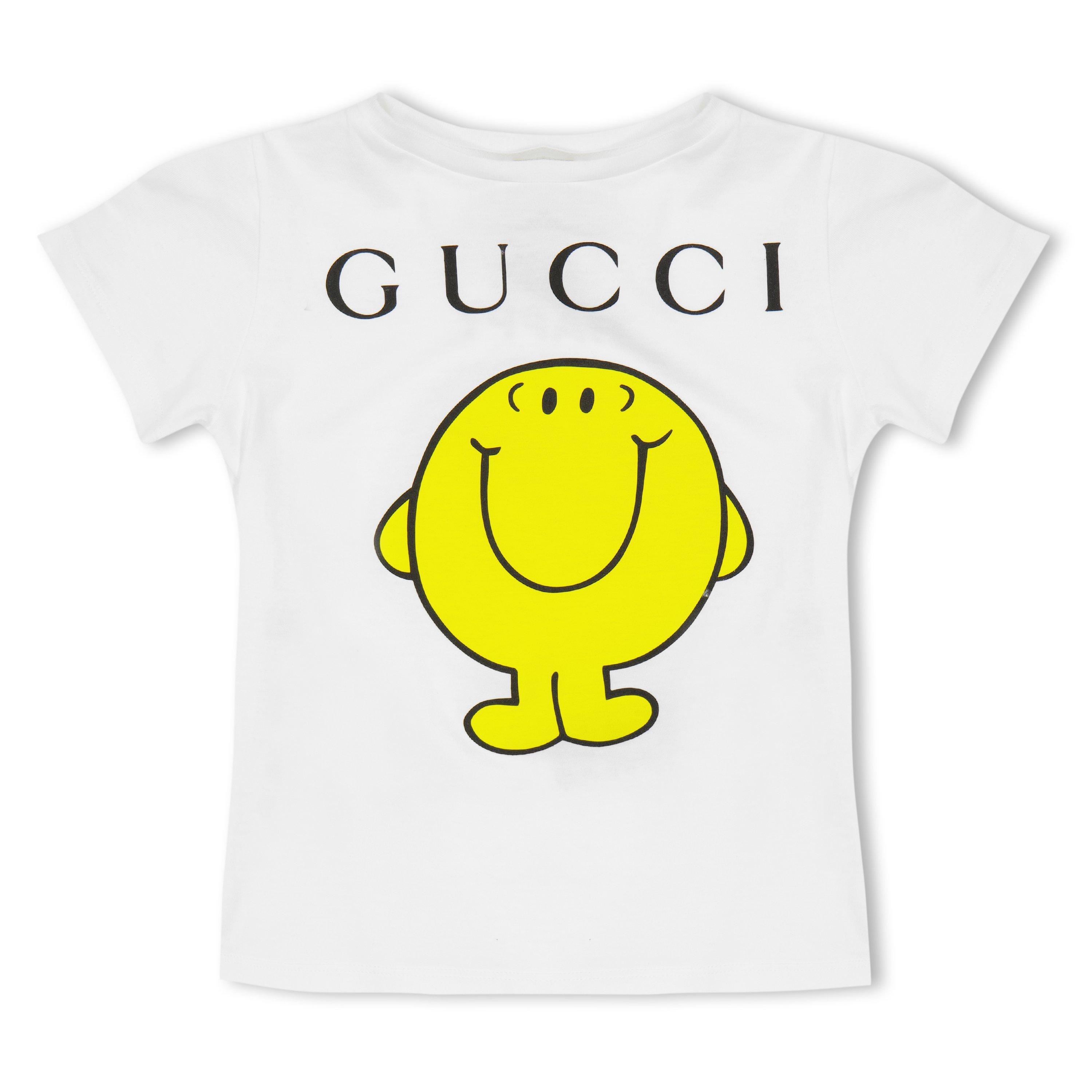 Gucci Gucci Graphic Tee Jn61 - White 9214 - Size 6Y