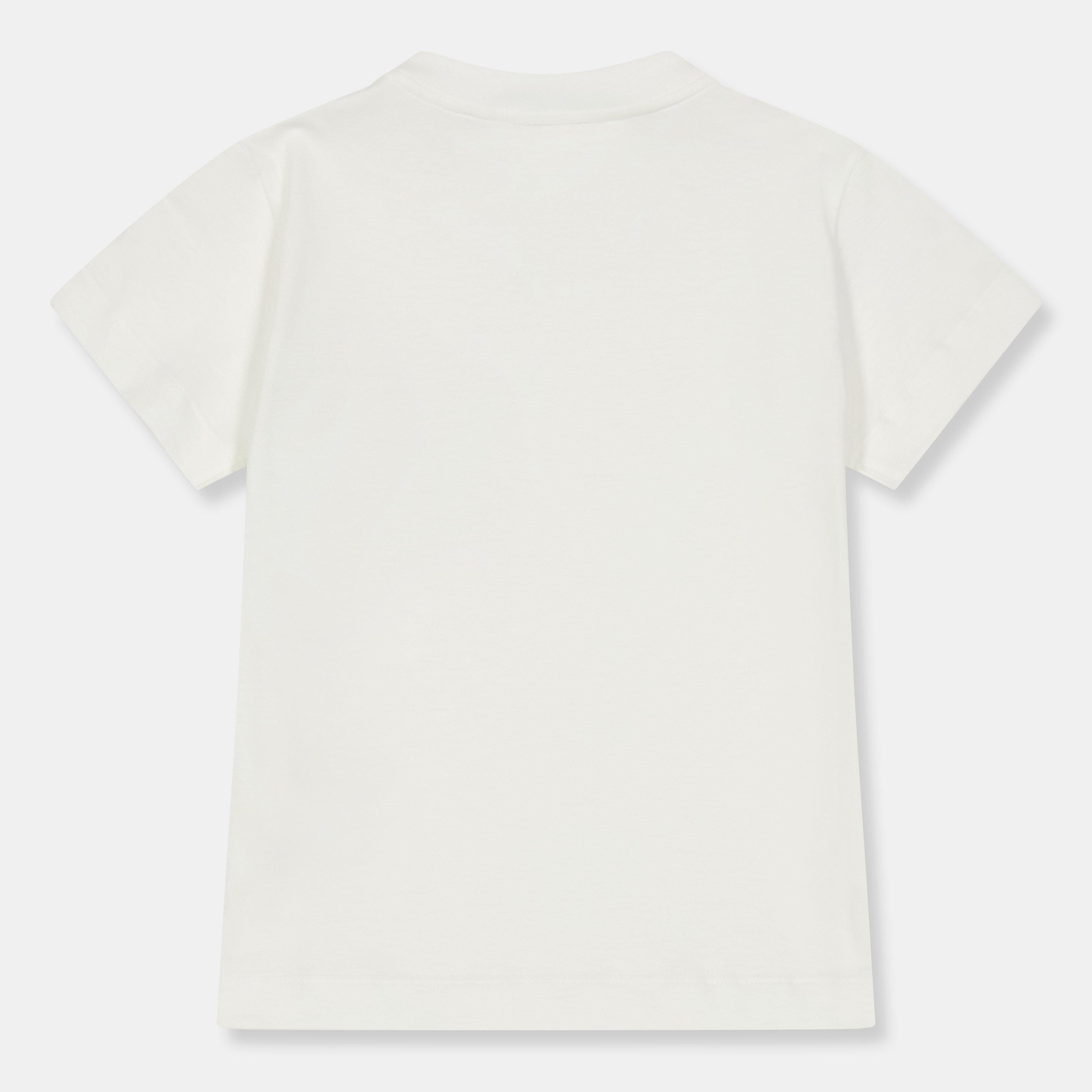 White F0TU9 - Fendi - Kids' Sun Logo T-Shirt - 2