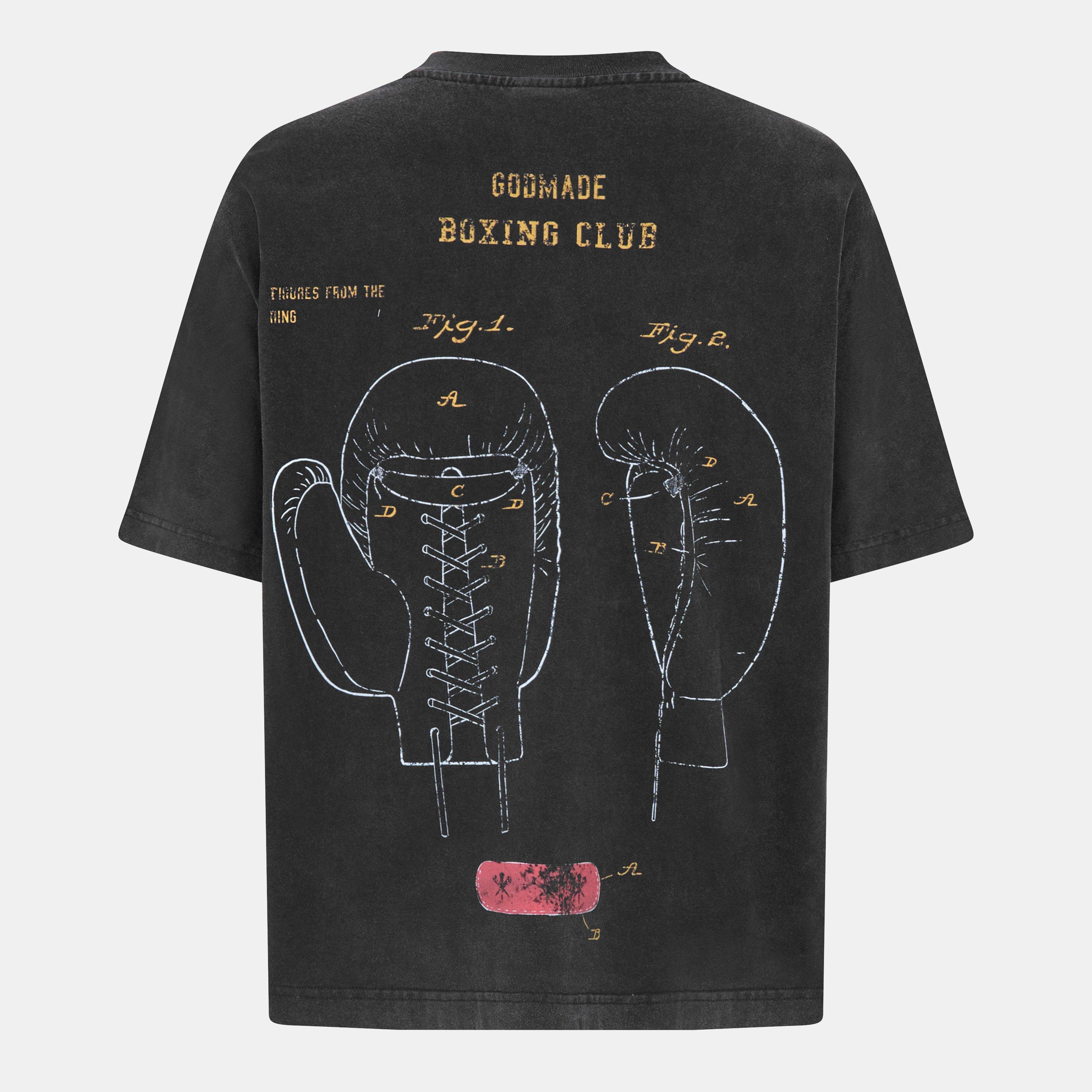 Black - God Made - Men's GM Boxing Club Regular Fit T-Shirt - 2