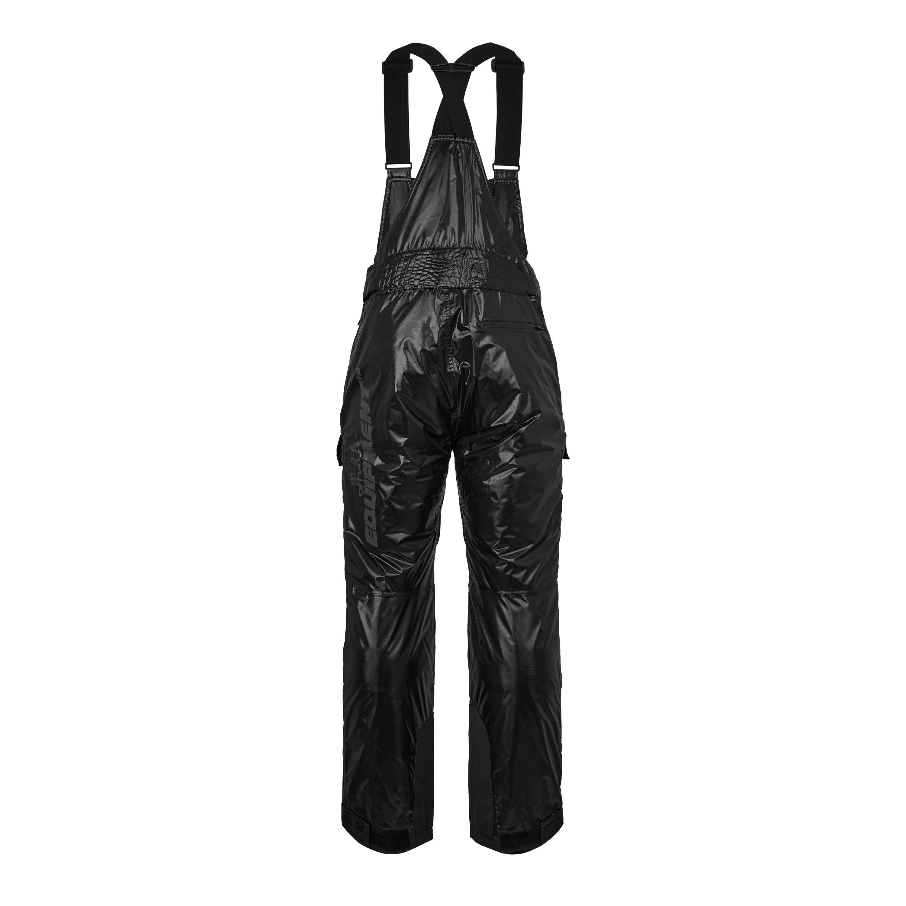 Schwarz - Off White - Men's Puffer Ski Pants - 2
