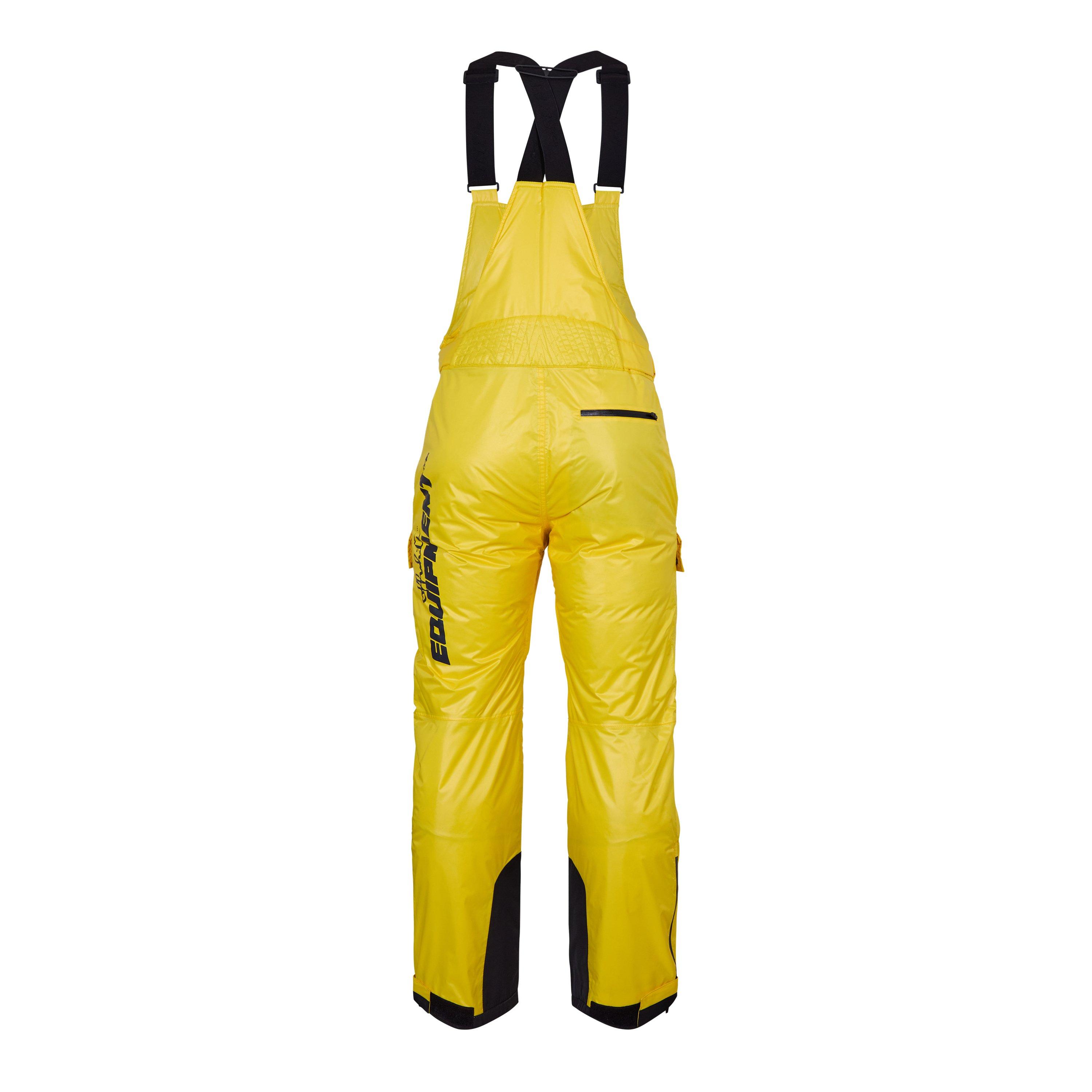 Yellow/Black - Off White - Men's Puffer Ski Pants - 2