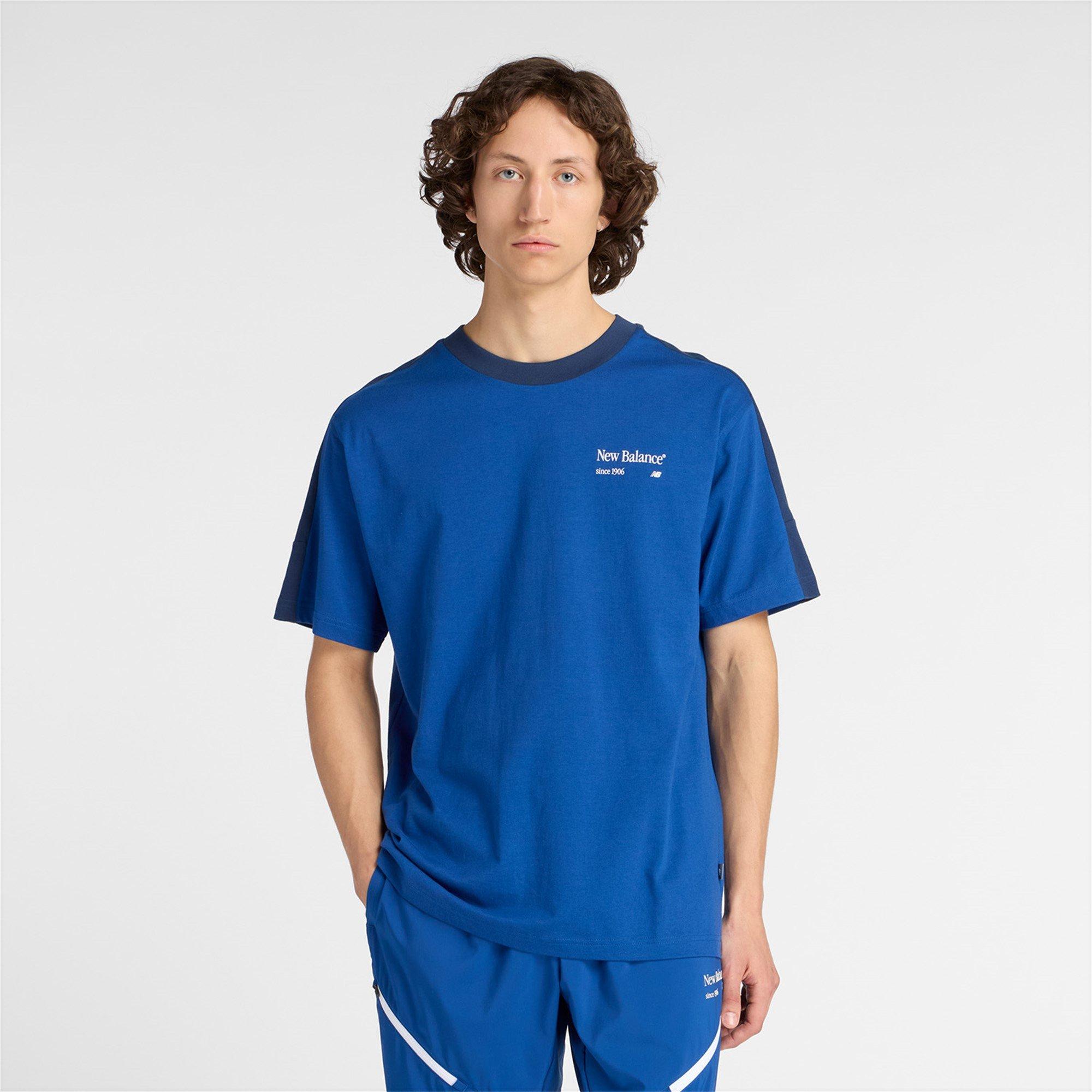 Galaxy Blue - New Balance - Men's NB Re-Imagined Graphic Regular Fit T-Shirt - 1