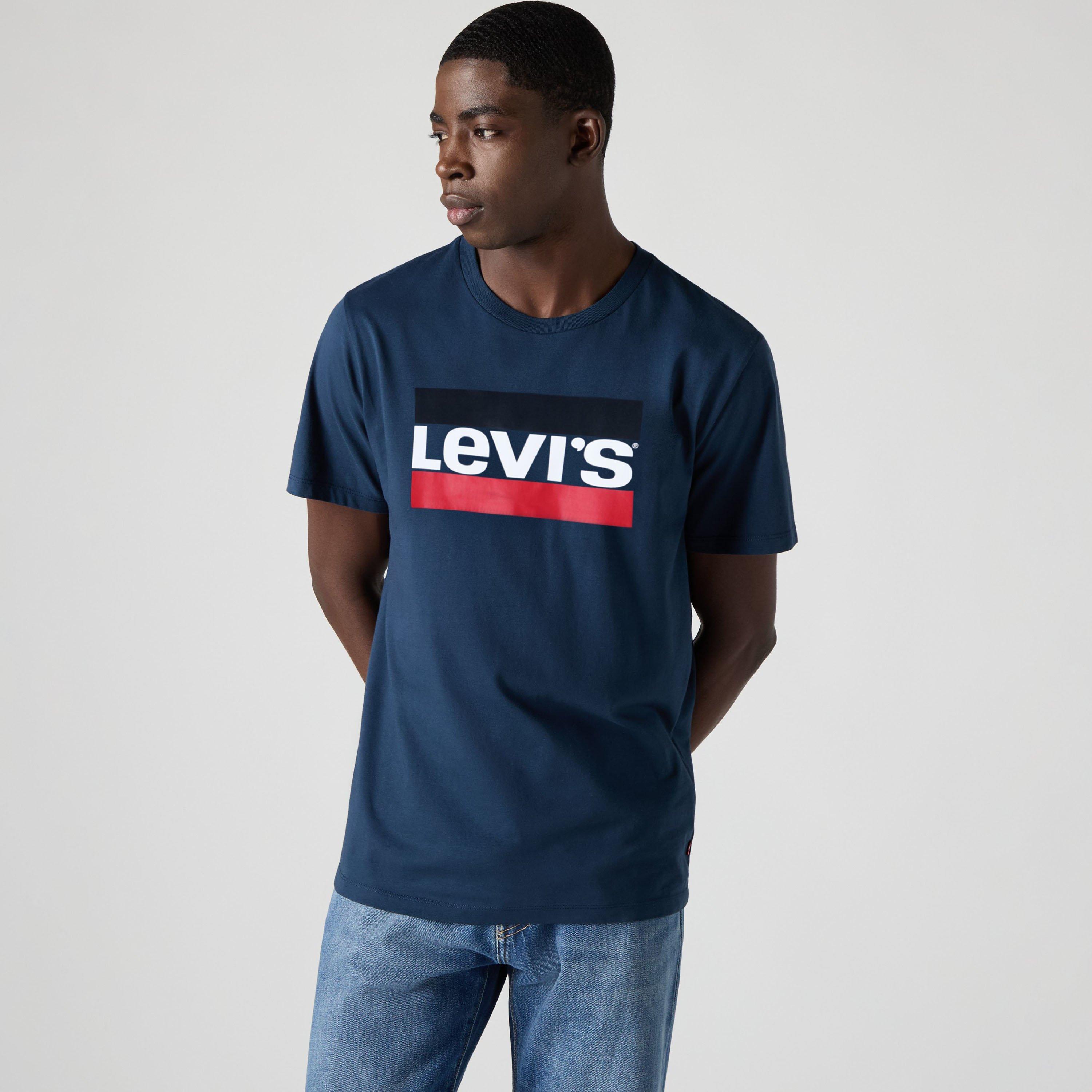 BLUE DRESS BLUE - Levis - Levis Sportswear Graphic T-Shirt - 2