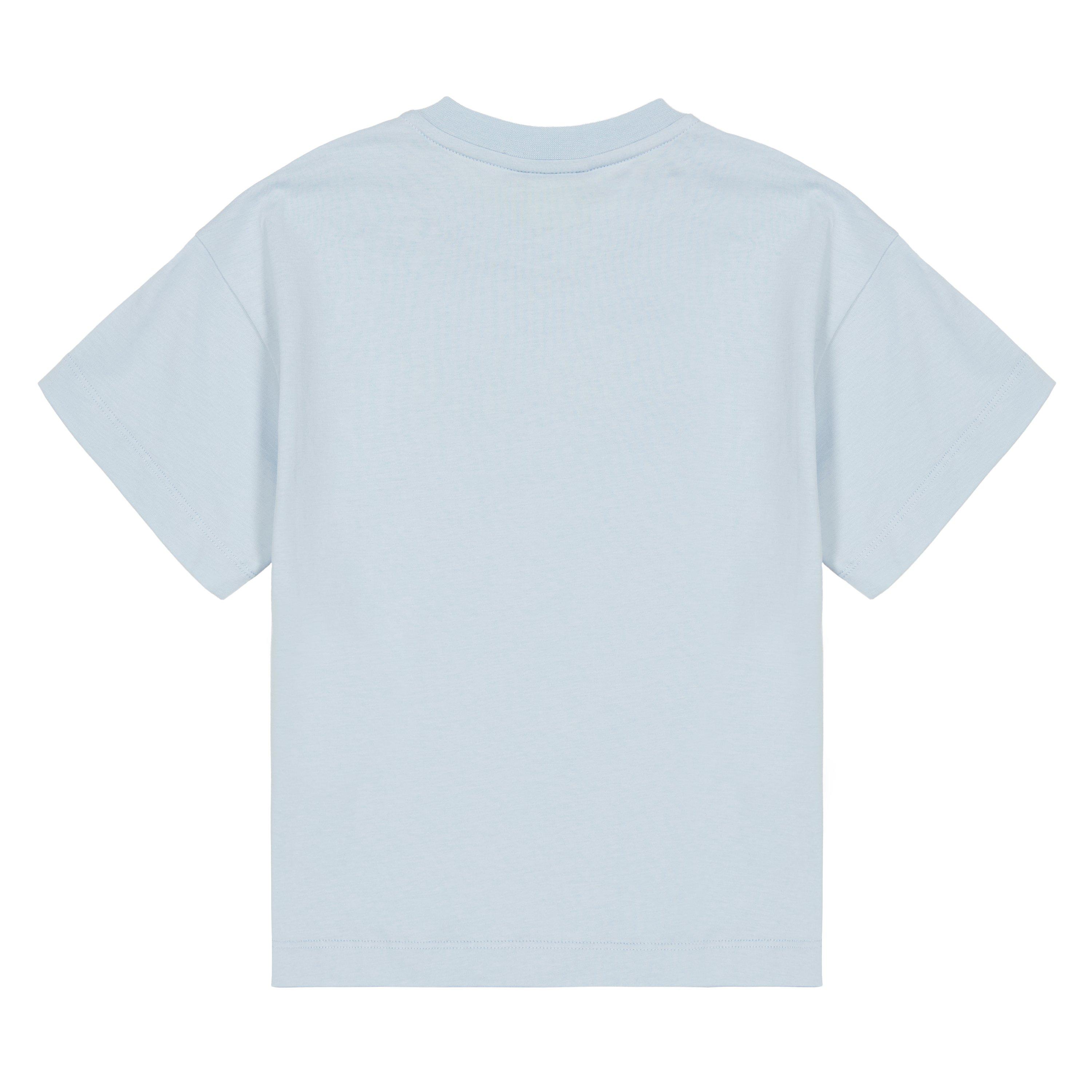 Pale Blu F0EX7 - Fendi - Kids' Logo T-Shirt - 2