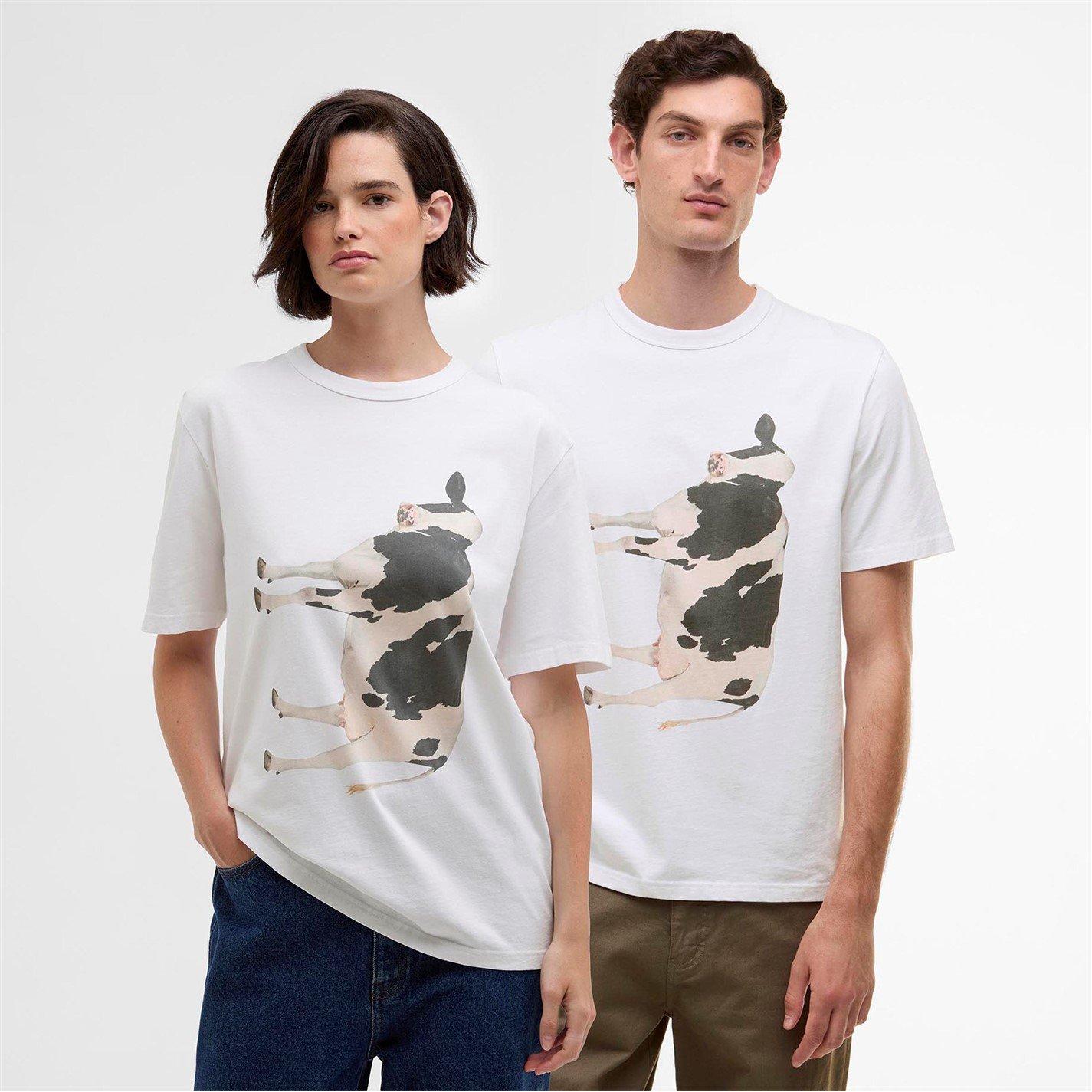 White WH11 - Paul Smith X Barbour - Men's T-Shirt - 2