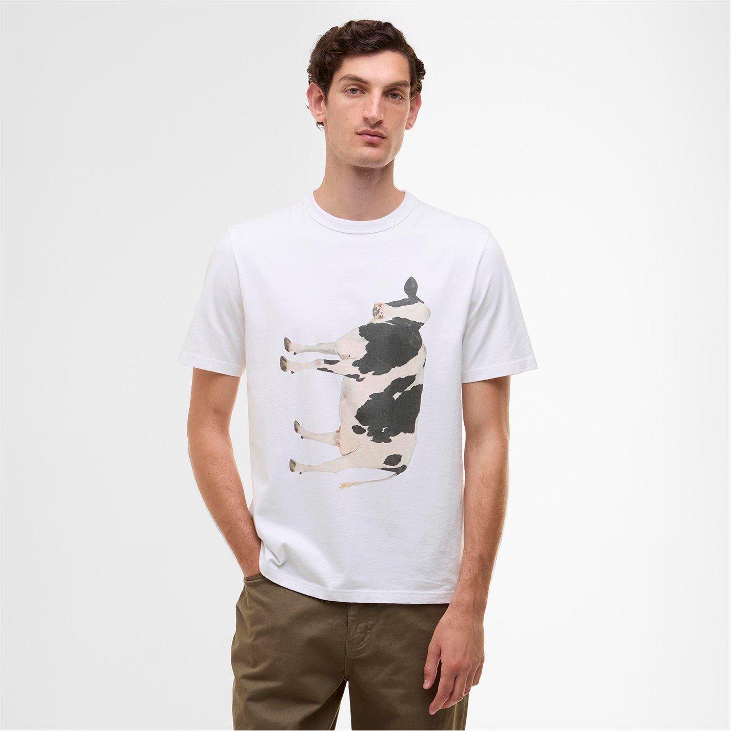 White WH11 - Paul Smith X Barbour - Men's T-Shirt - 4