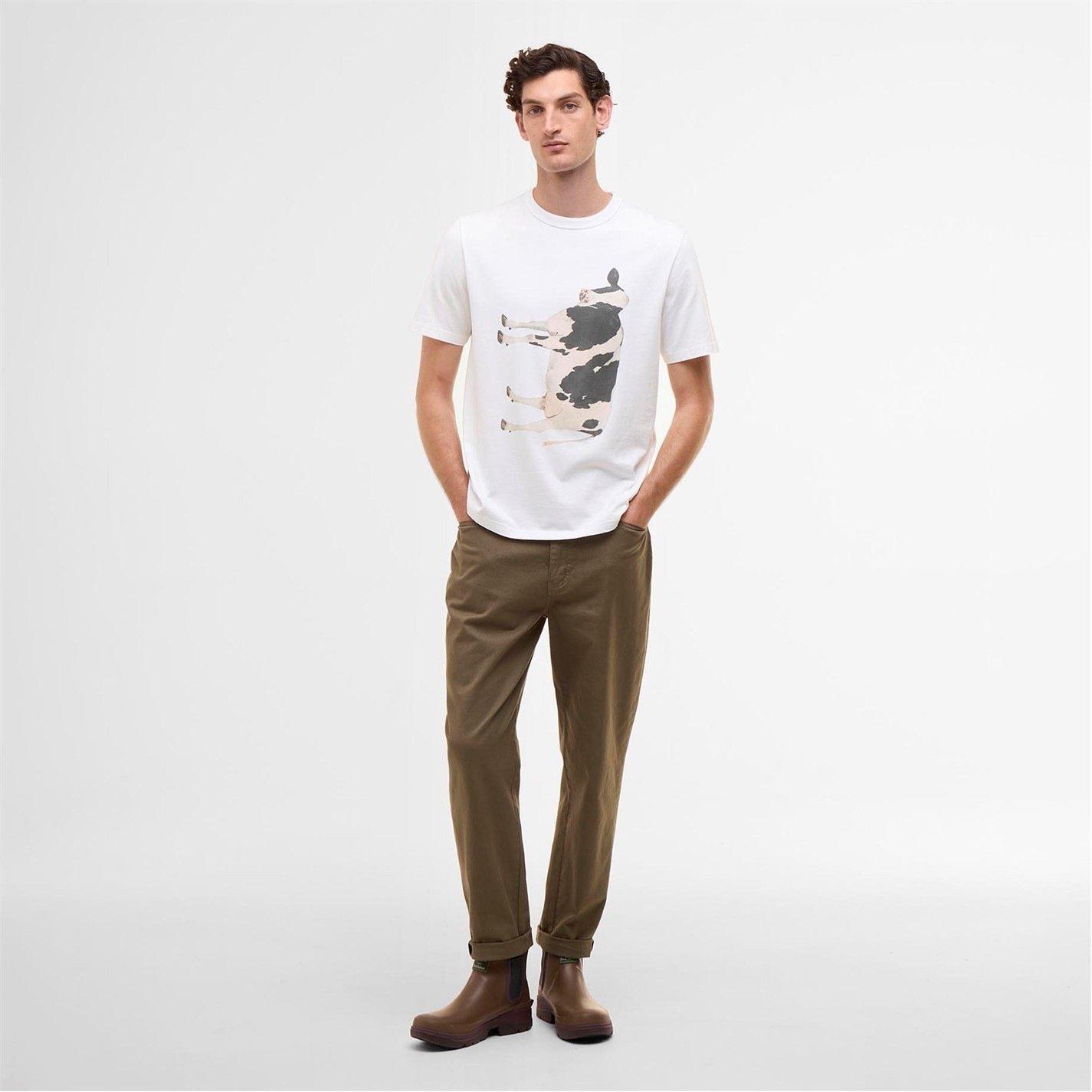 White WH11 - Paul Smith X Barbour - Men's T-Shirt - 6